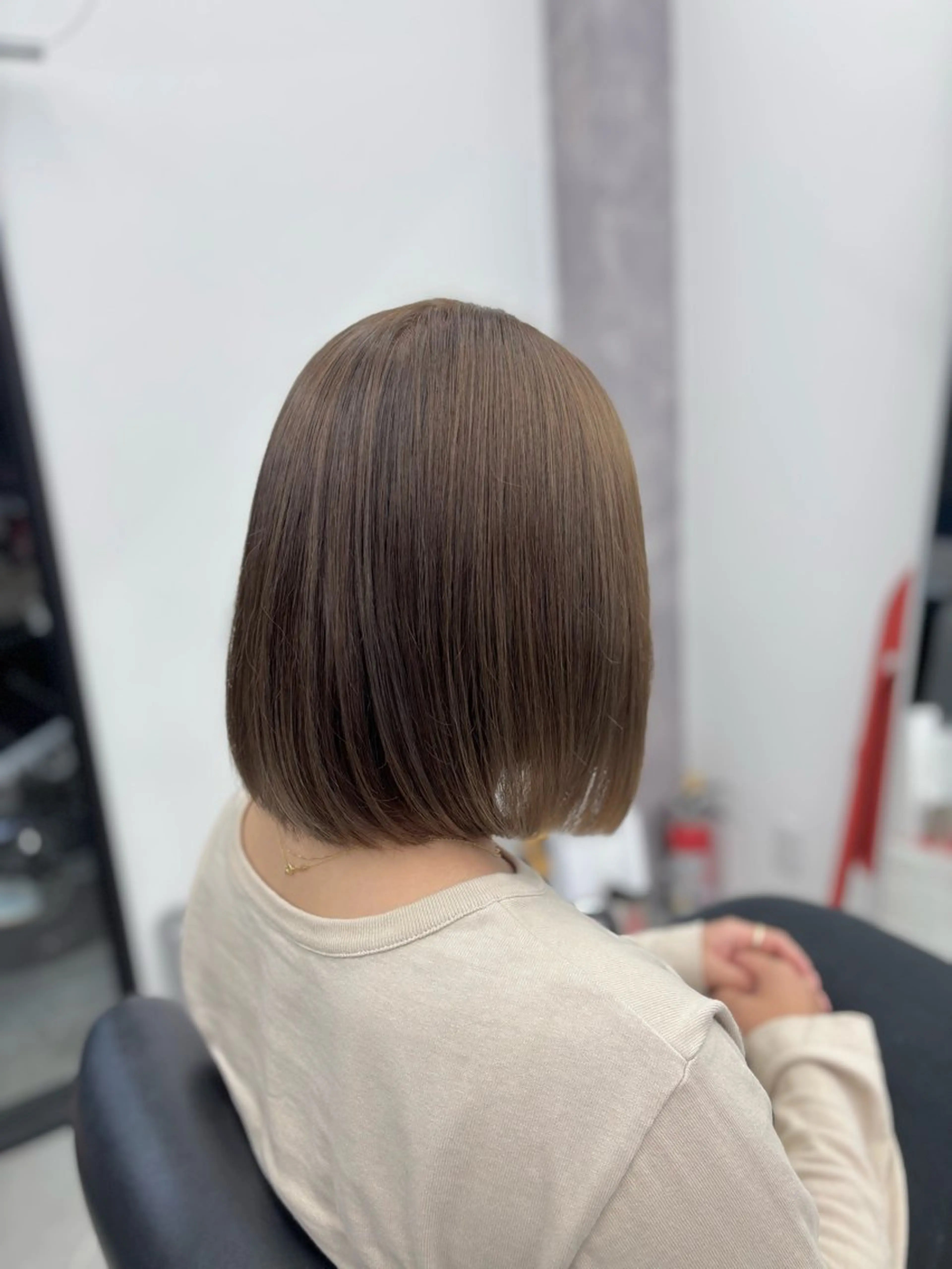 カラー カット ヘアカラー トリートメント MEMENTO YUZUのヘアスタイル