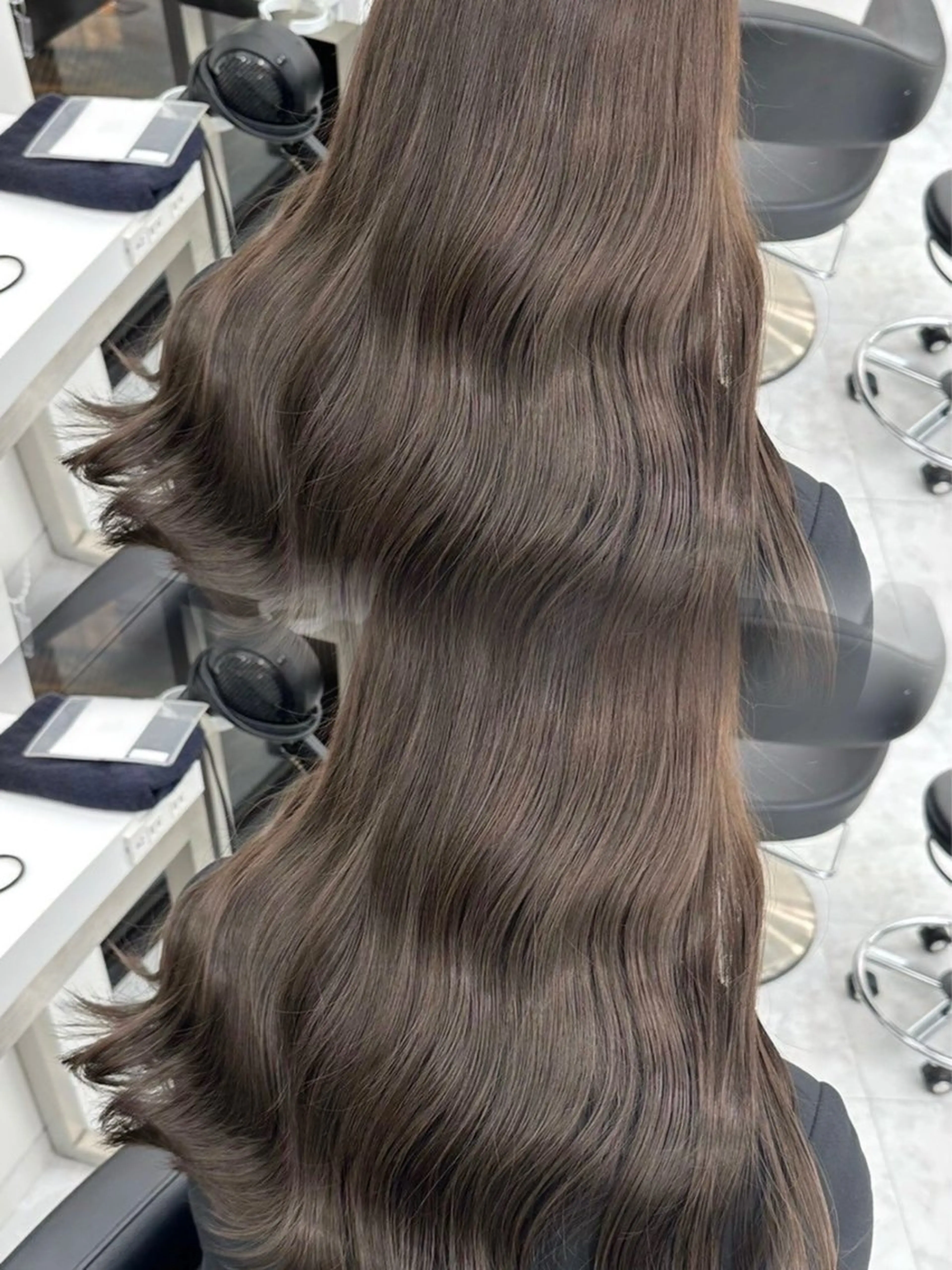 ブリーチなしダブルカラー＋髪質改善の写真