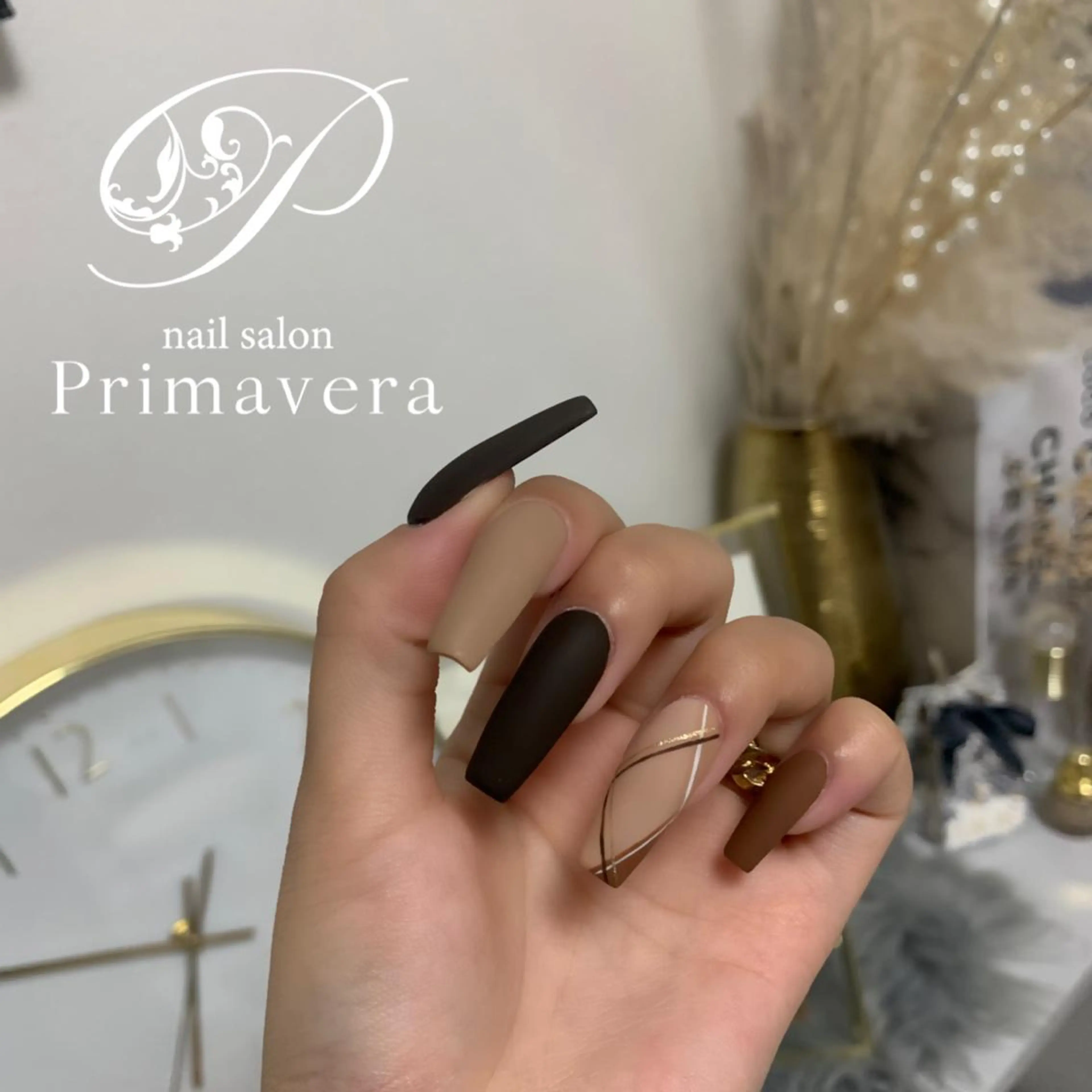ネイル ハンドネイル Primavera 新横浜🤍美フォルムのネイルデザイン