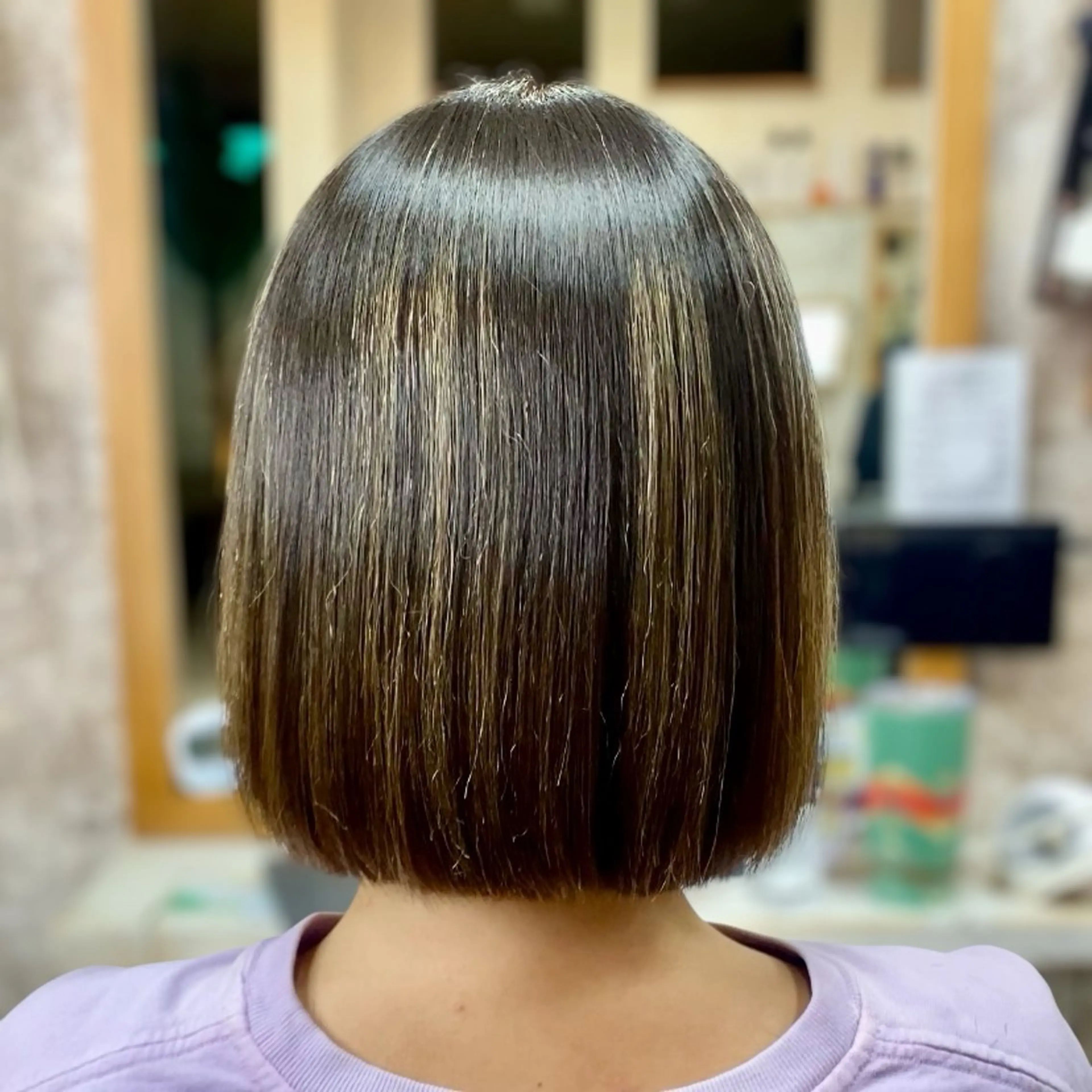 ミディアム YELLOW CORN 金沢文庫所属・【金沢文庫4分】髪質 改善/縮毛矯正アラタのヘアスタイル