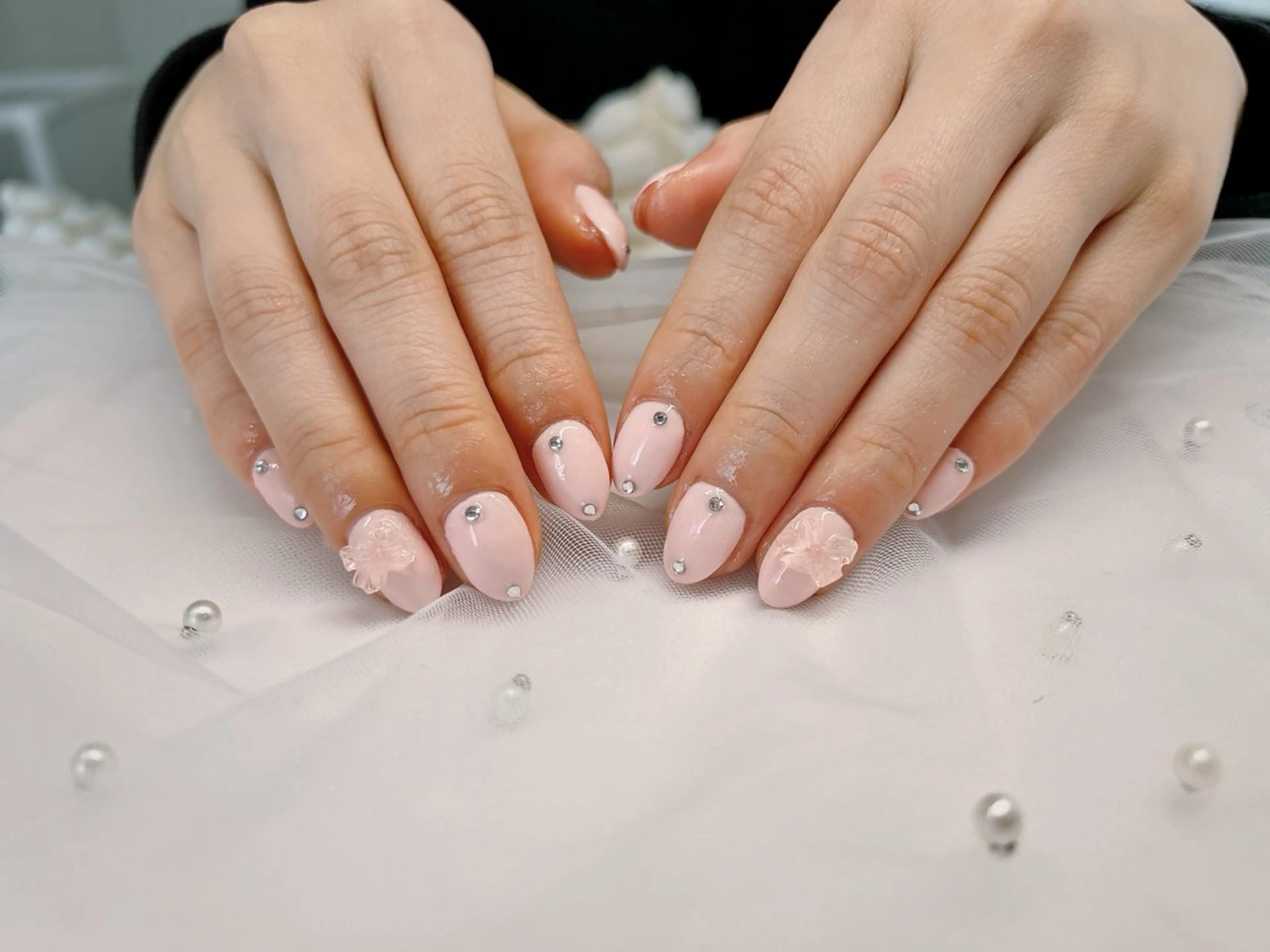 ミディアム 韓国風ヘア Lee _nailのネイルデザイン