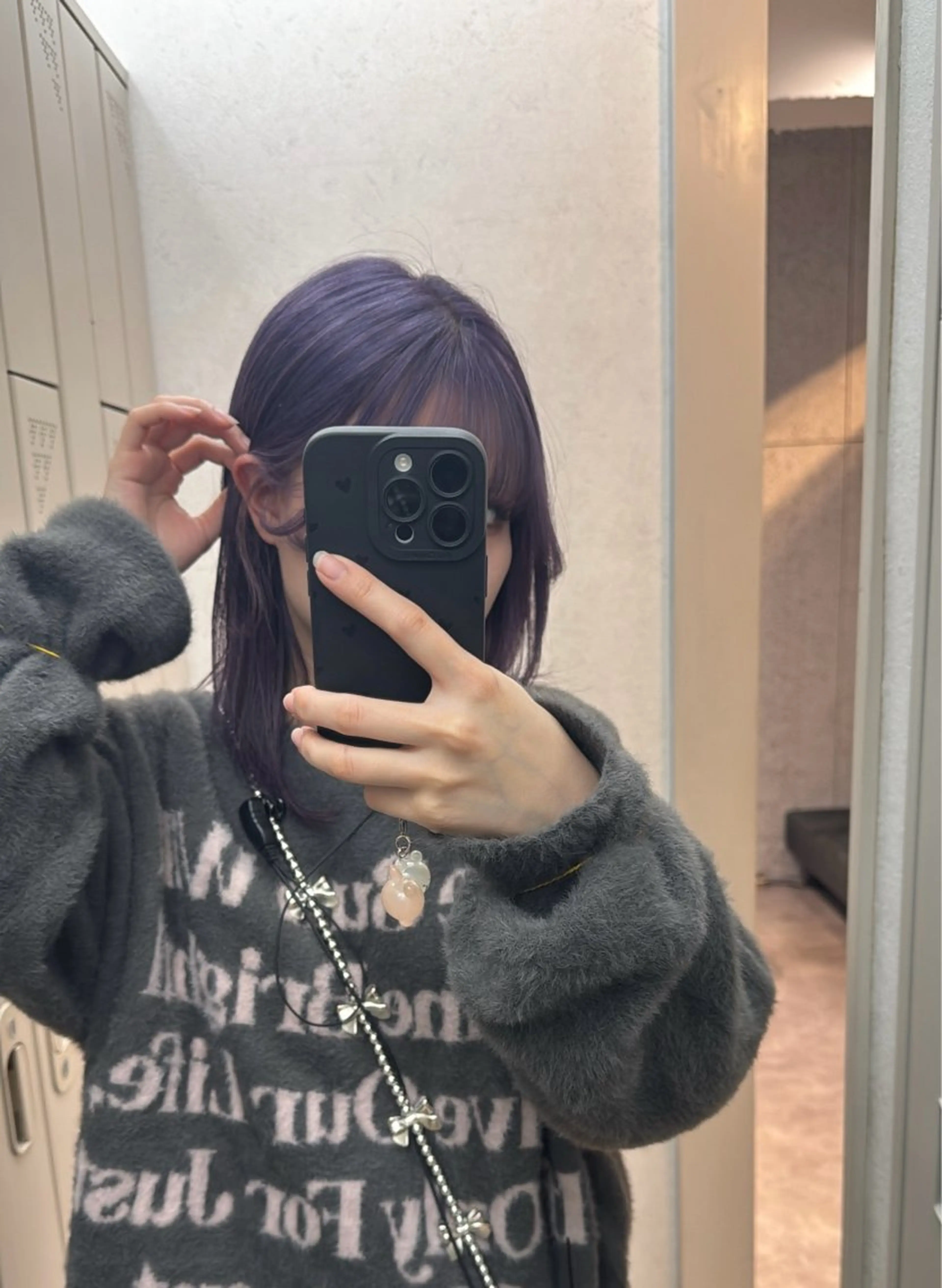 ミディアム ヘアカラー トリートメント shio ハイトーン 💗【福岡天神】のヘアスタイル