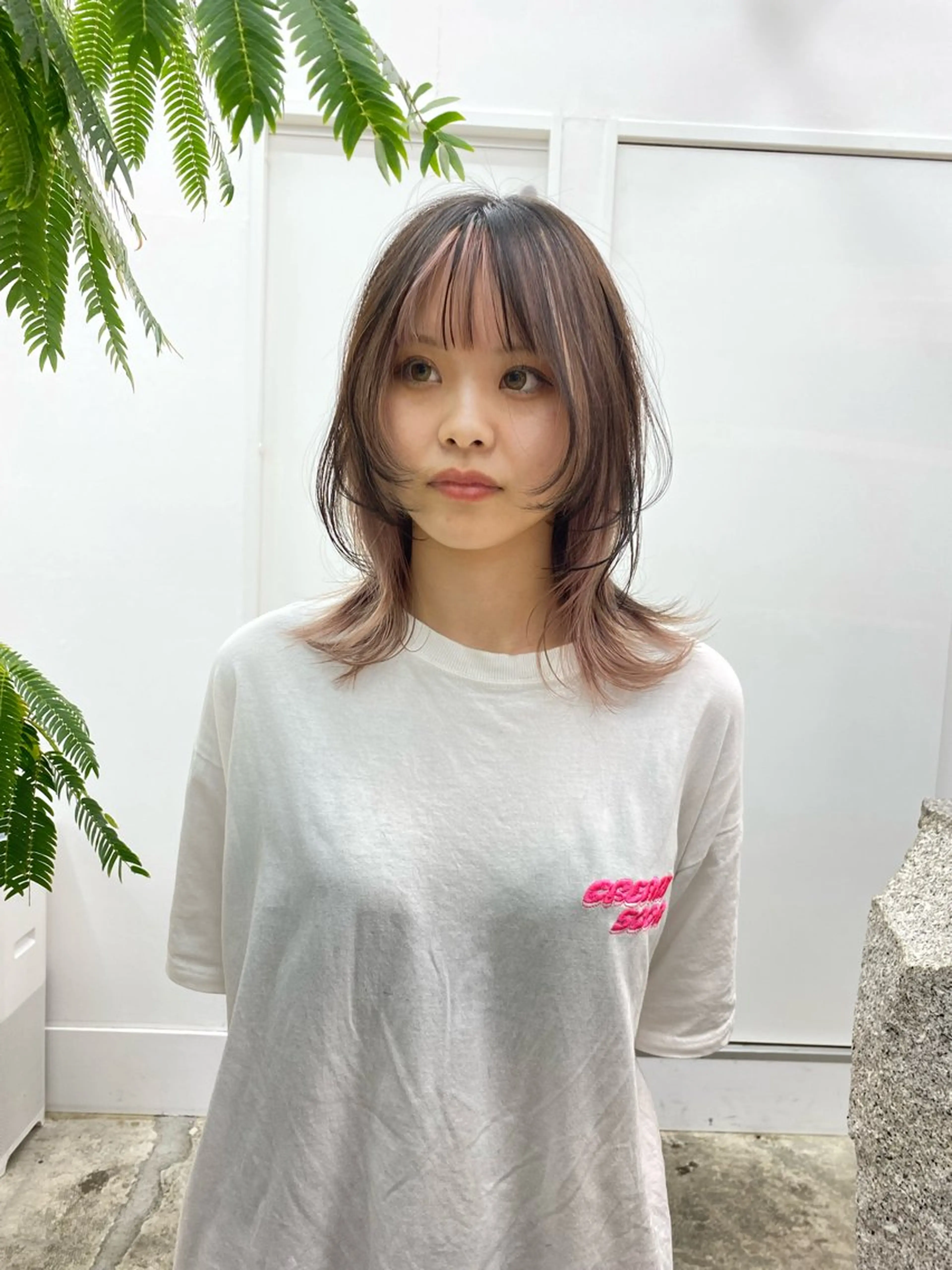 セミロング カラー カット ヘアカラー トリートメント amy.所属・メンズカットパーマ/ ブリーチ高柳将太のヘアスタイル