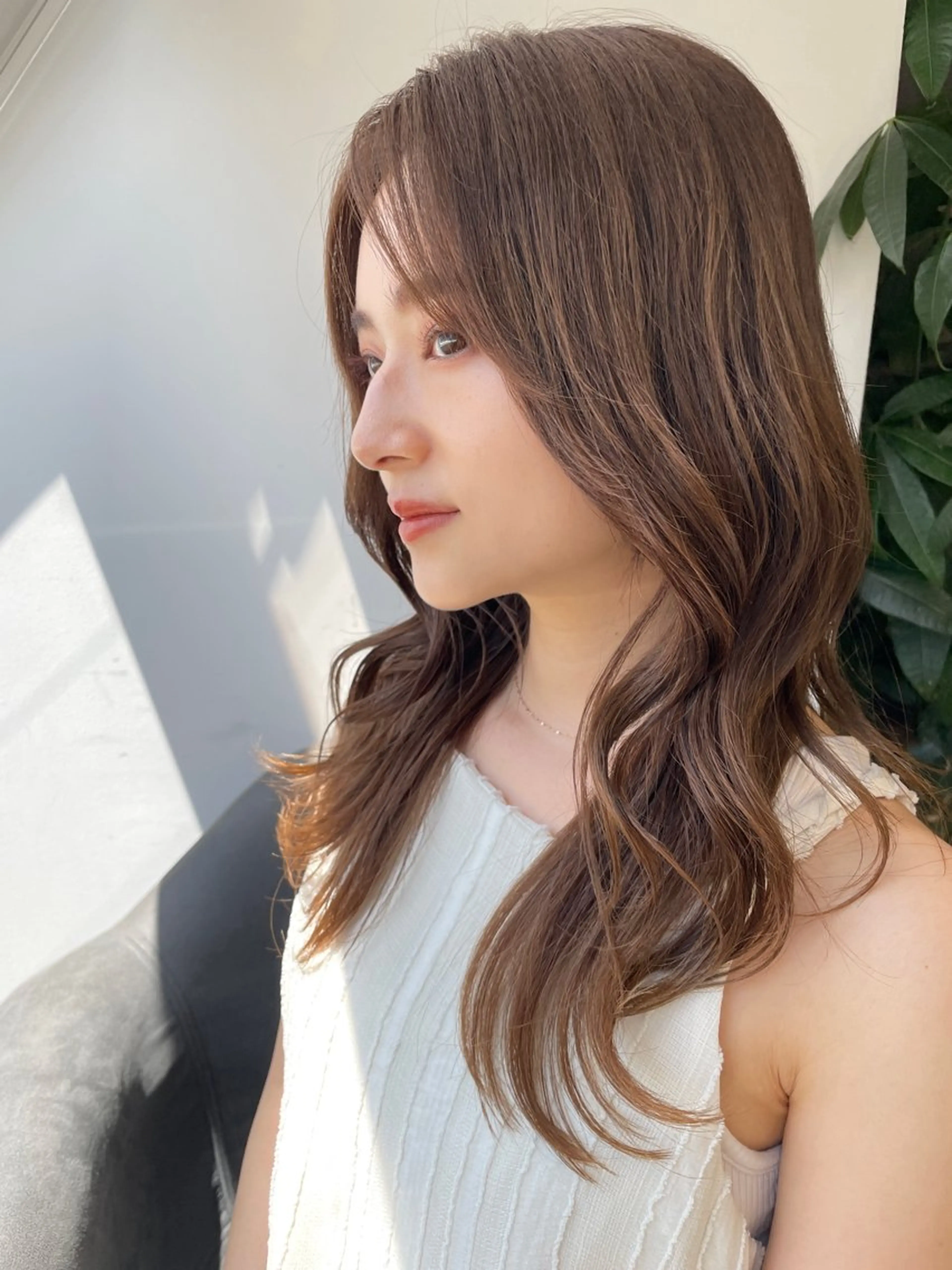 ロング カラー カット ヘアカラー 🤎髪質改善/カラー ｜鮫島芽依🤎のヘアスタイル