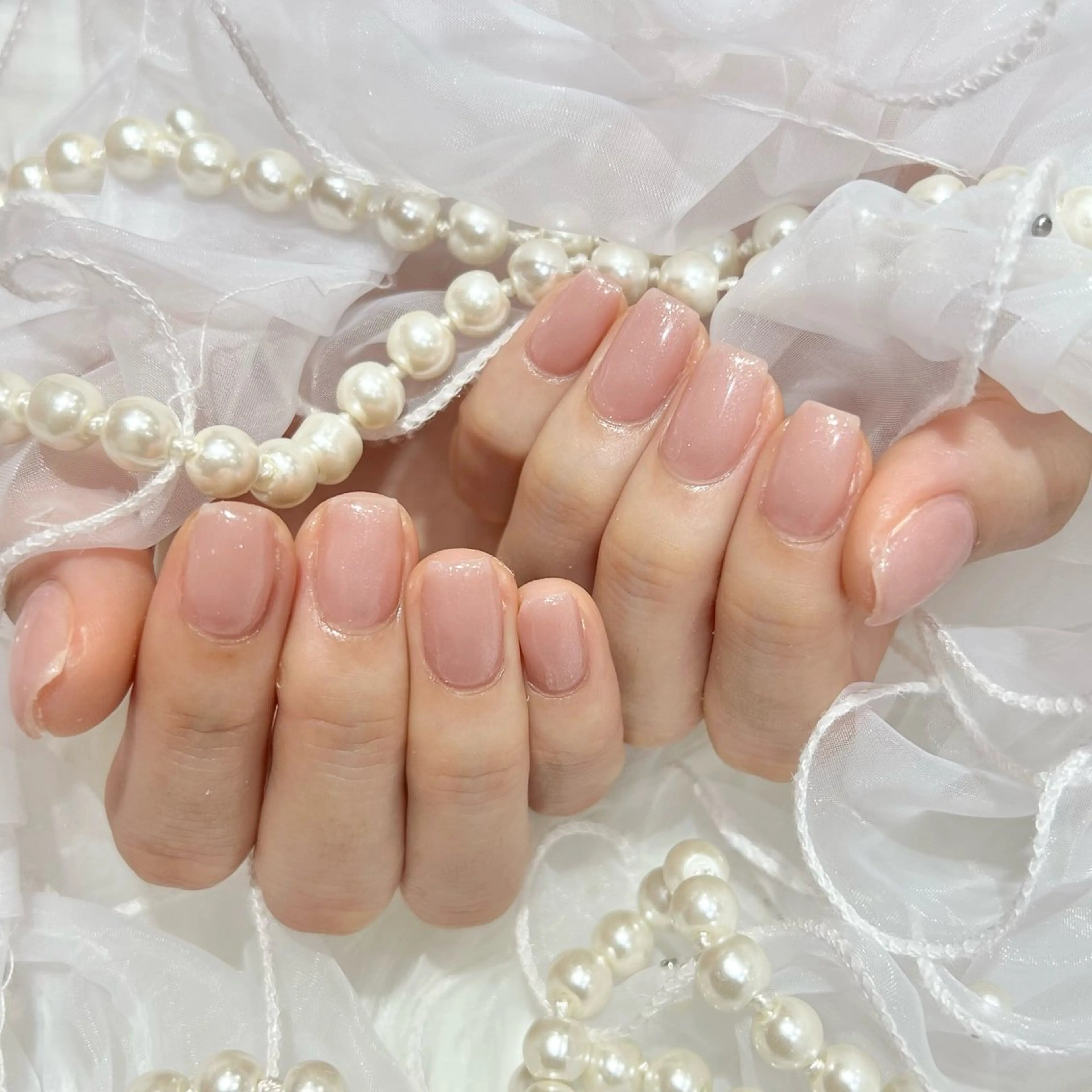 ネイル シンプルネイル ハンドネイル WISTERIA ayumiのネイルデザイン