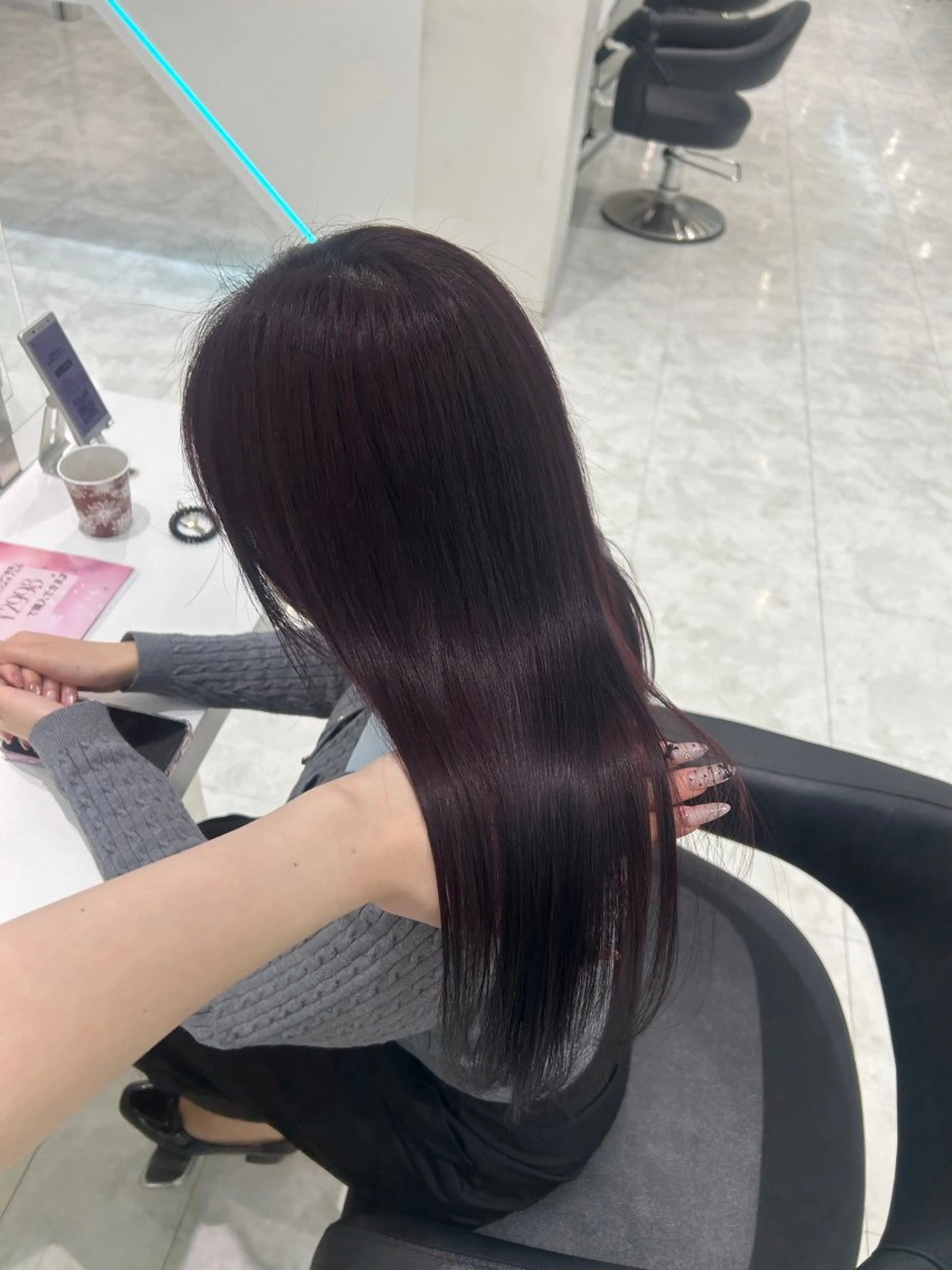 ロング カラー ヘアカラー 💗ブリーチなし暖色 kotono💗のヘアスタイル