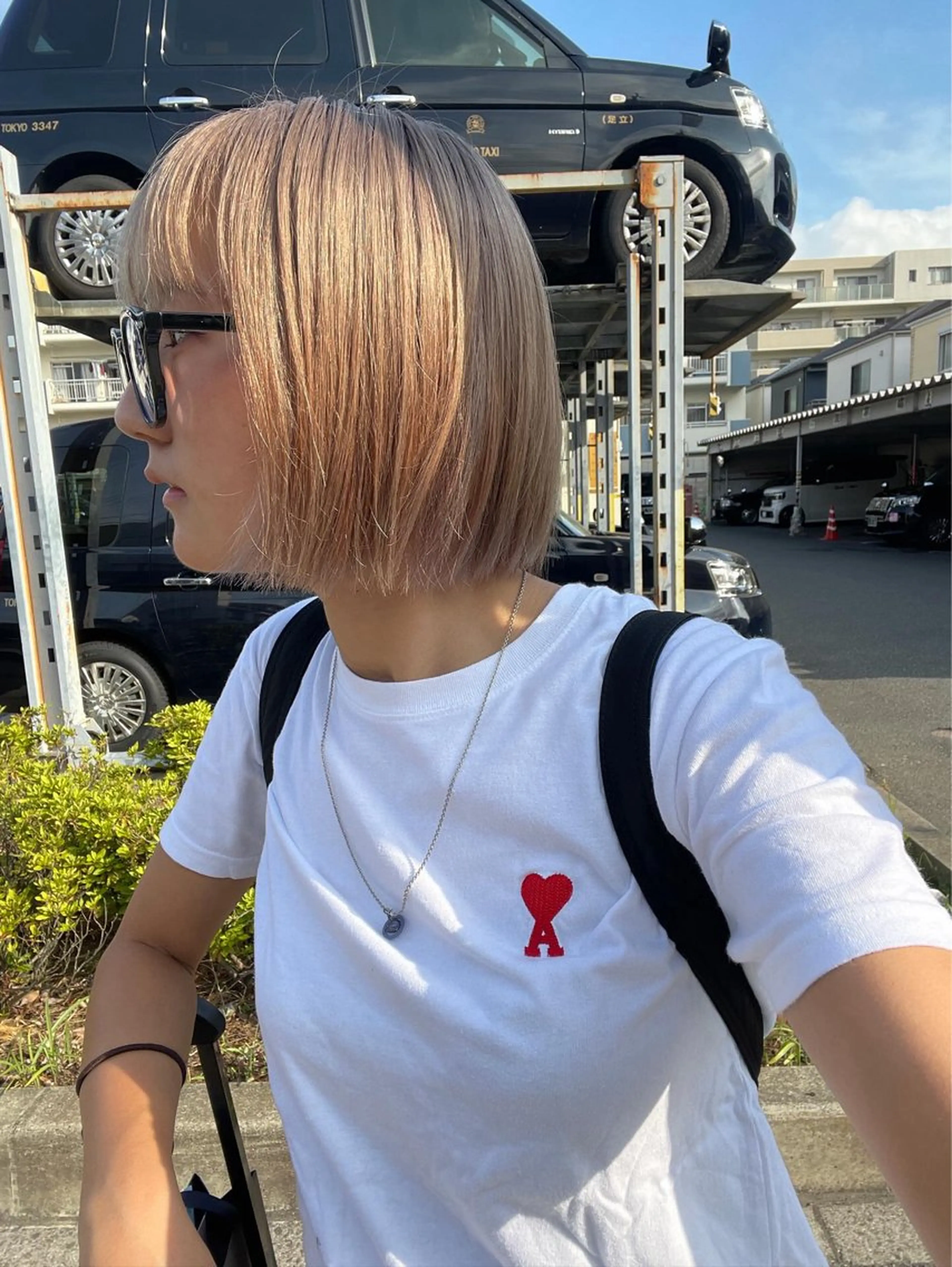 ショート カラー ヘアアレンジ カット ヘアカラー トリートメント 💟Opus/ Mizuki🐕💟のヘアスタイル