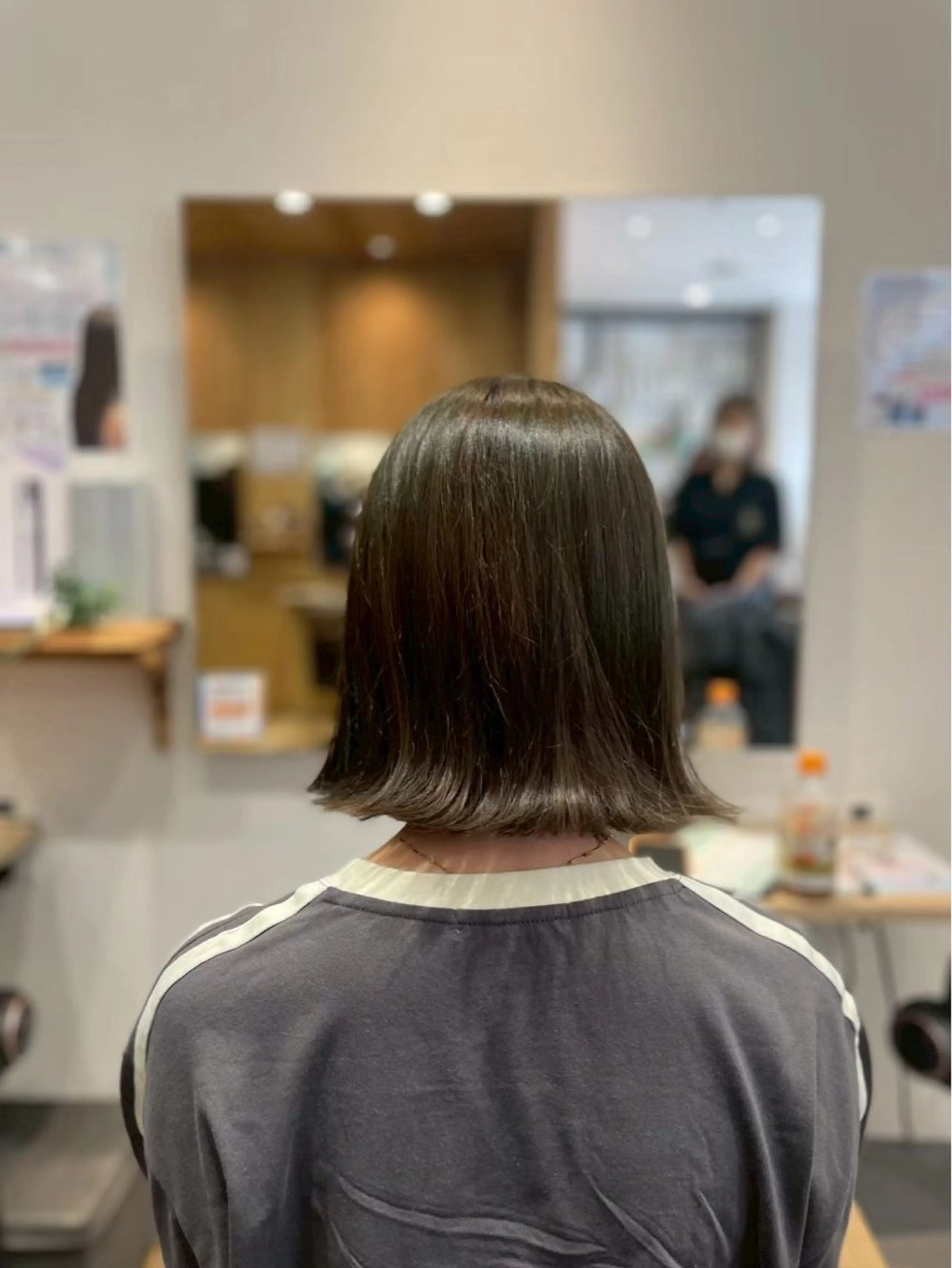 ショート 切りっぱなしボブ ボブ 平賀 春希のヘアスタイル