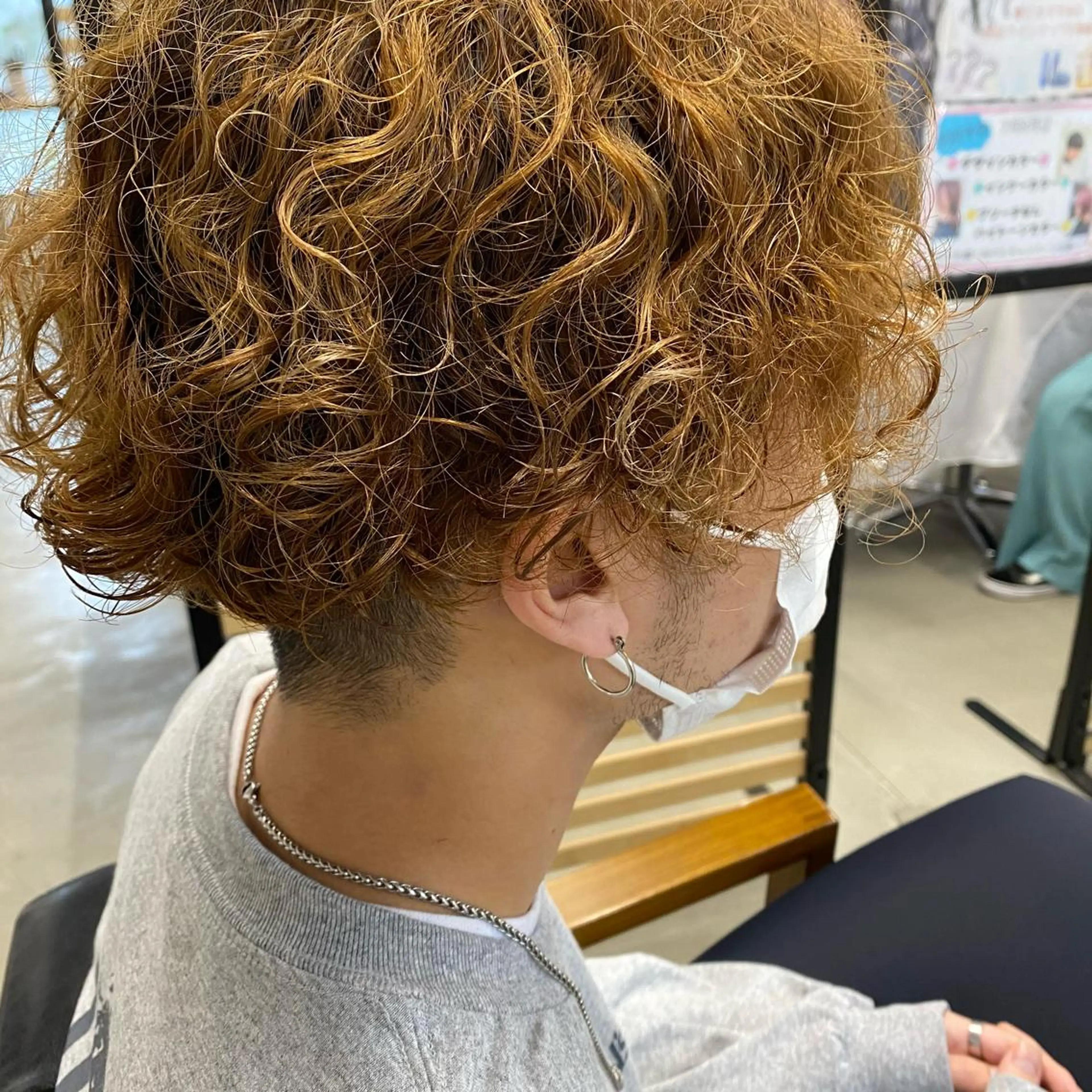 パーマ メンズ メンズパーマ 艶髪🌟髪質改善✨ Zinaヤマダ チサのヘアスタイル