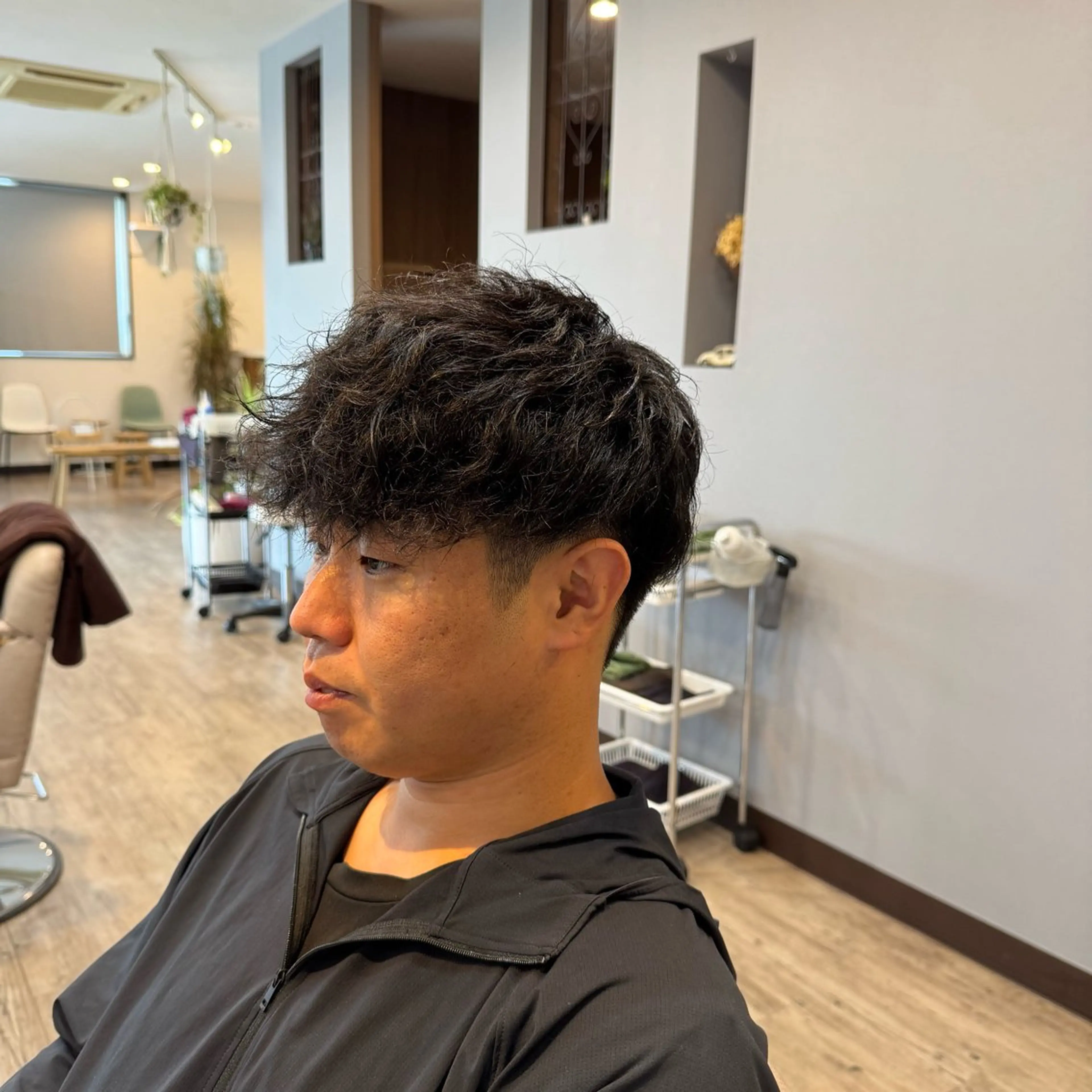 メンズ カット パーマ トリートメント メンズカット／パーマ 山口泰広のヘアスタイル