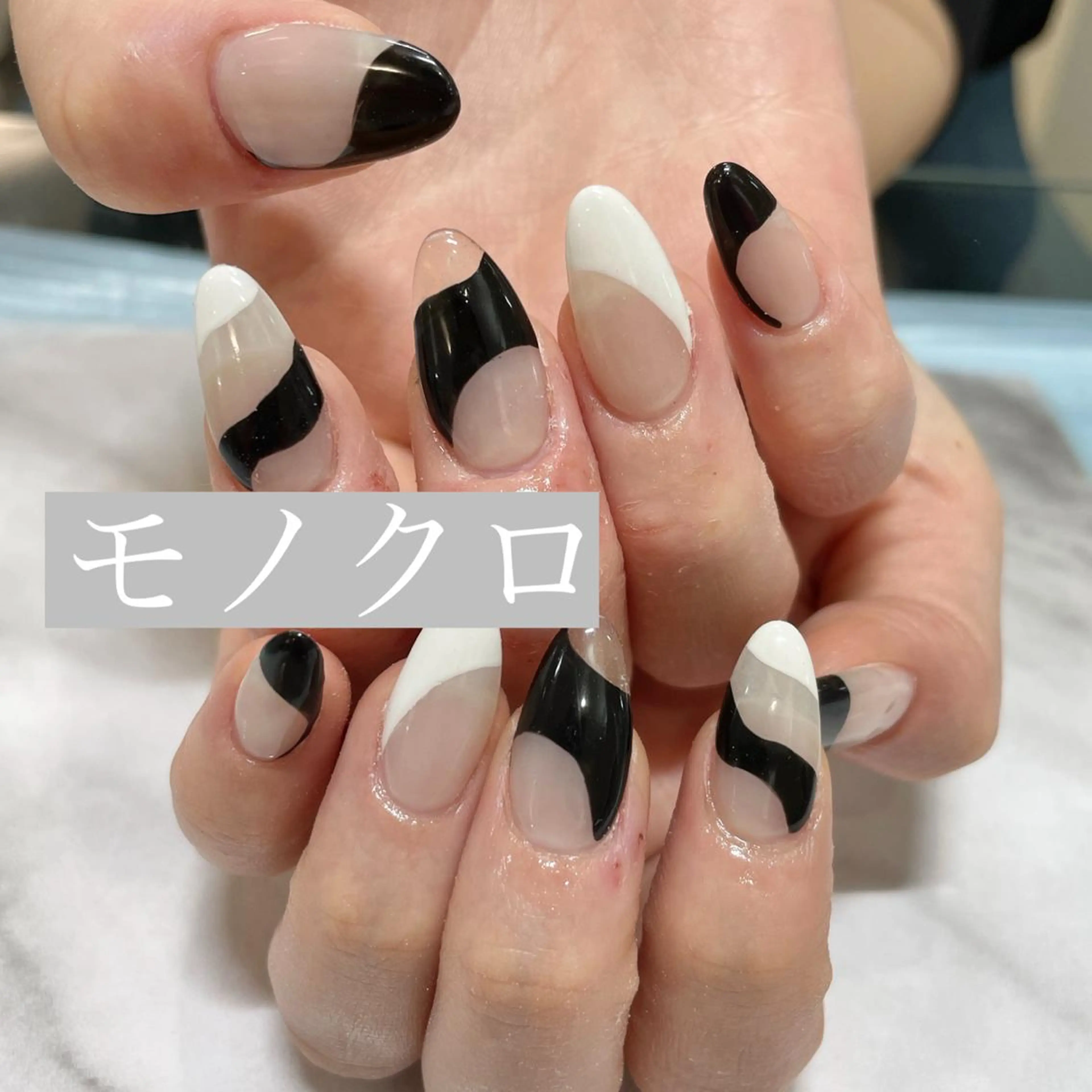 ネイル ジェルネイル 韓国ネイル ニュアンスネイル オフィスネイル パラジェル if nailのネイルデザイン