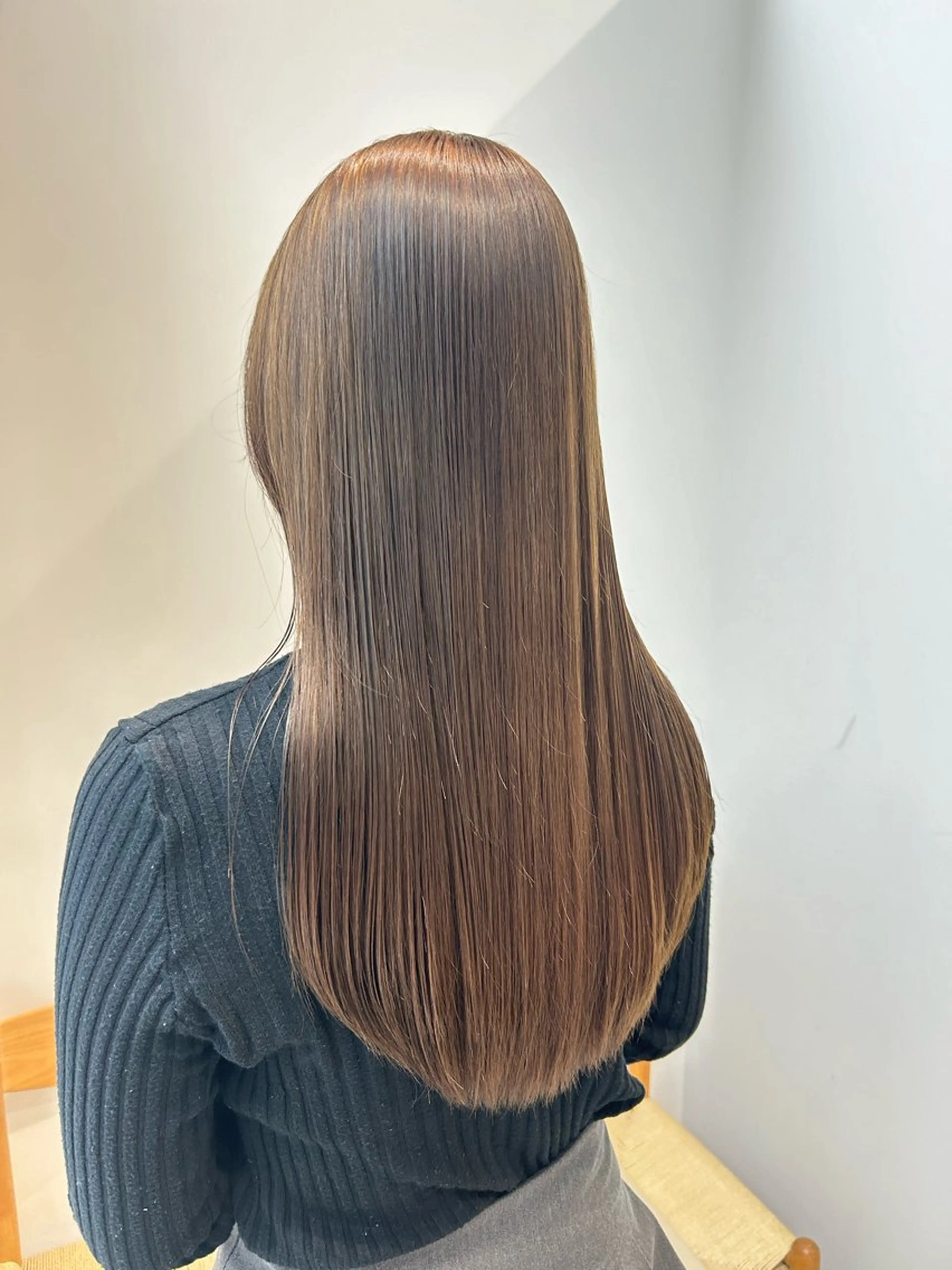 ロング カラー ヘアアレンジ カット ヘアカラー トリートメント yuka .のヘアスタイル