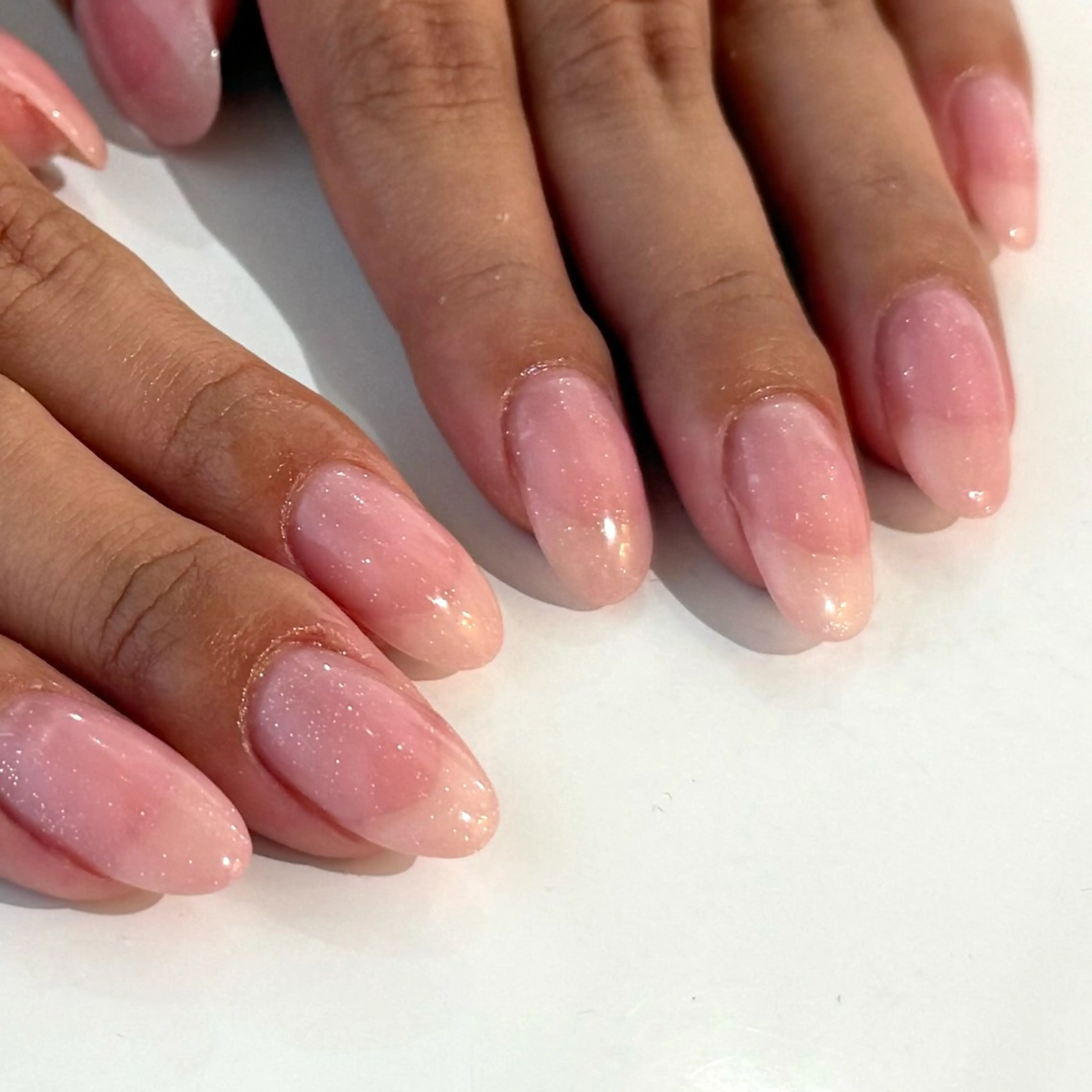 ネイル ワンカラーネイル ハンドネイル キャッツアイ東京 武島のネイルデザイン