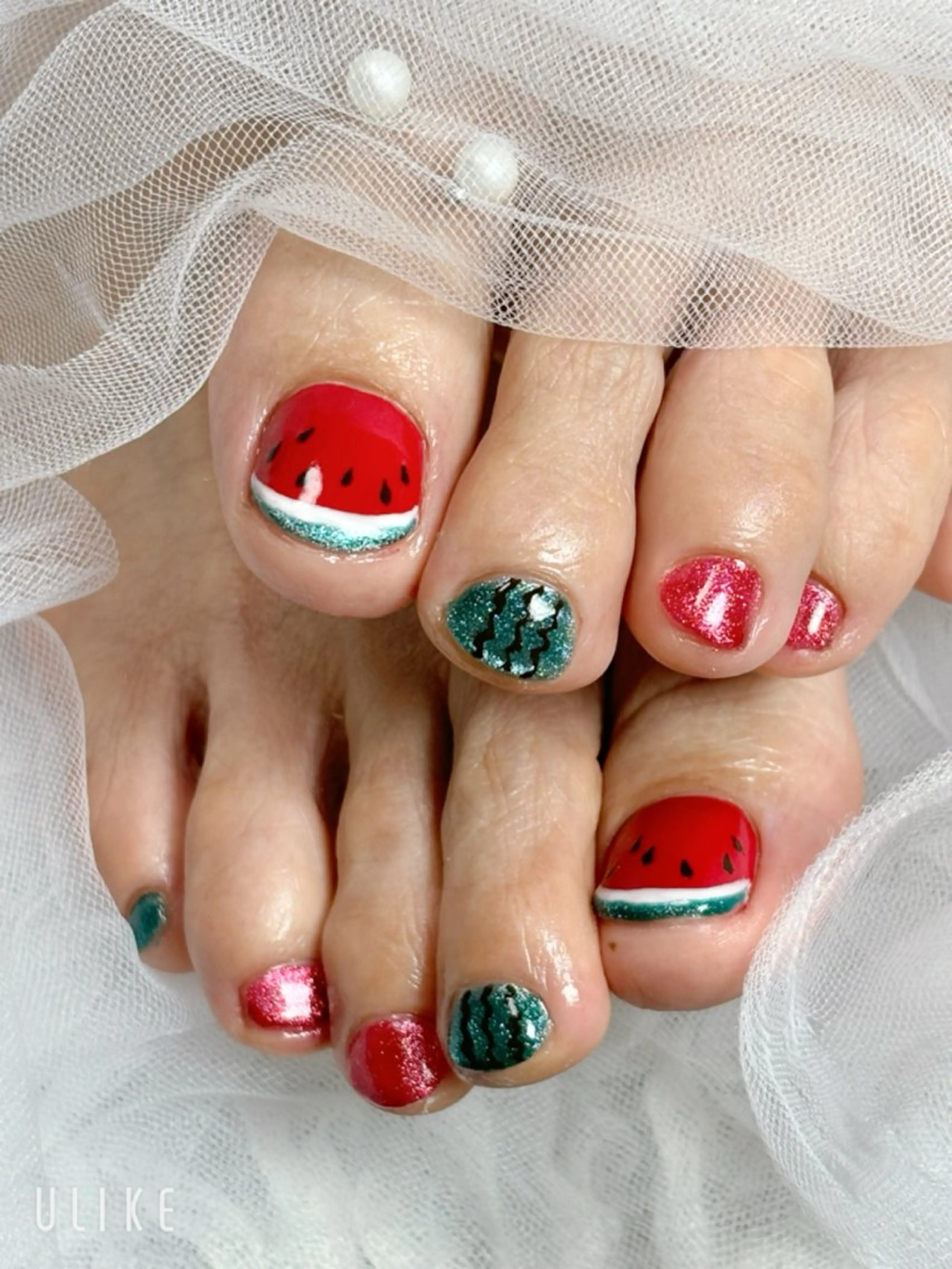 ネイル フットネイル なち なちのネイルデザイン