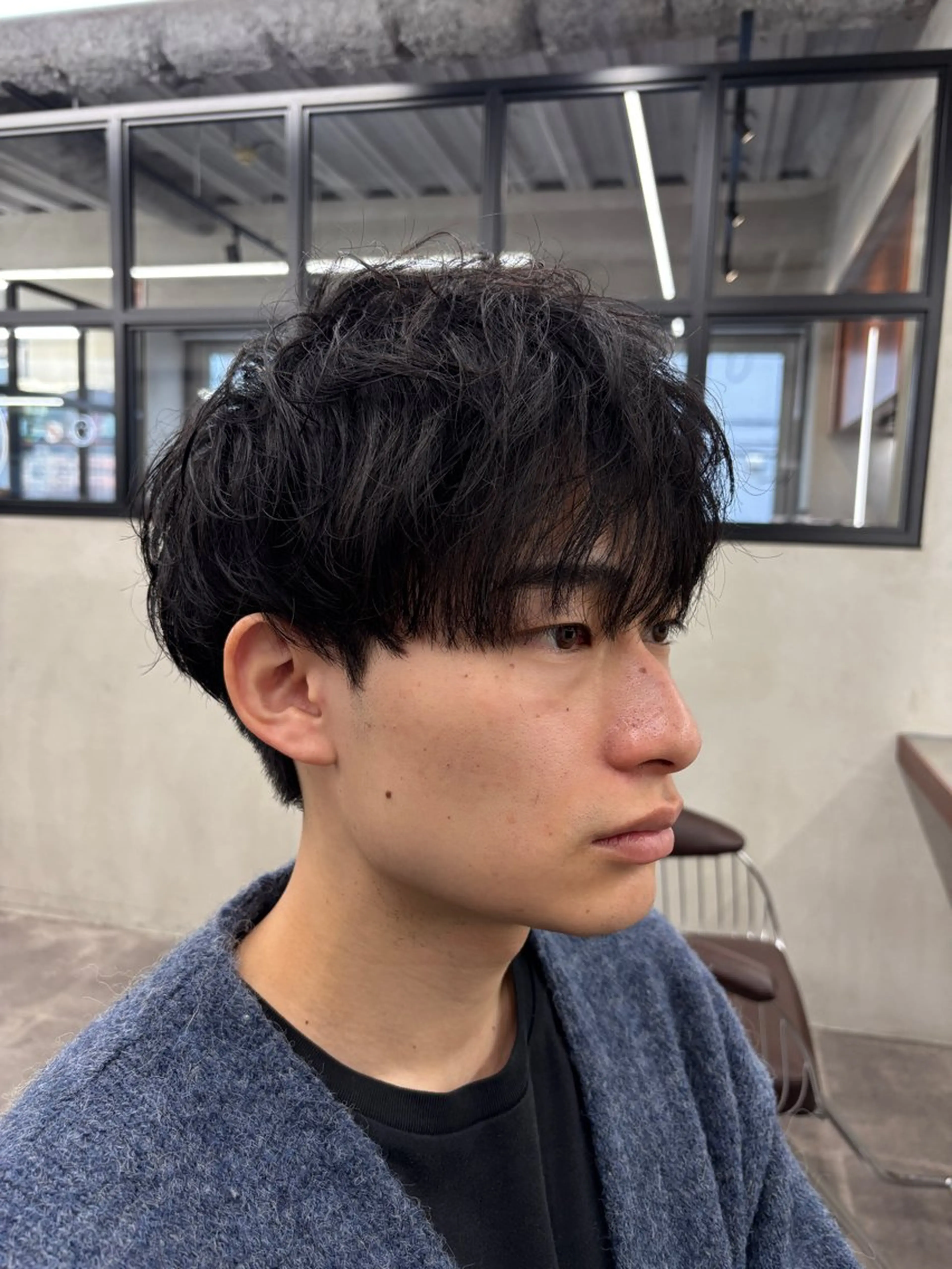 メンズ 似合わせカット/ ハイトーン/aoiのヘアスタイル