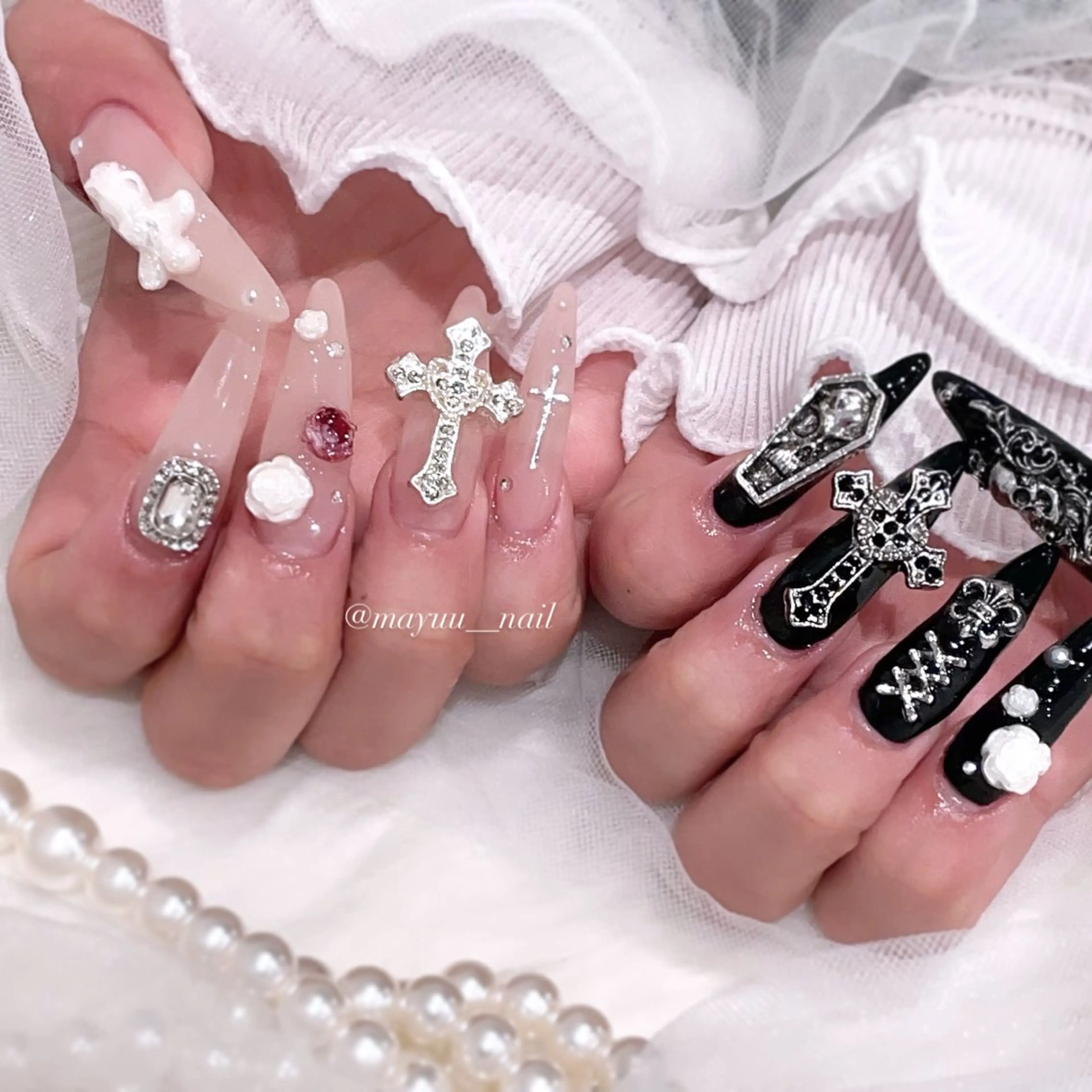 ネイル 🎀 Mayu 🎀痛ネイルのネイルデザイン