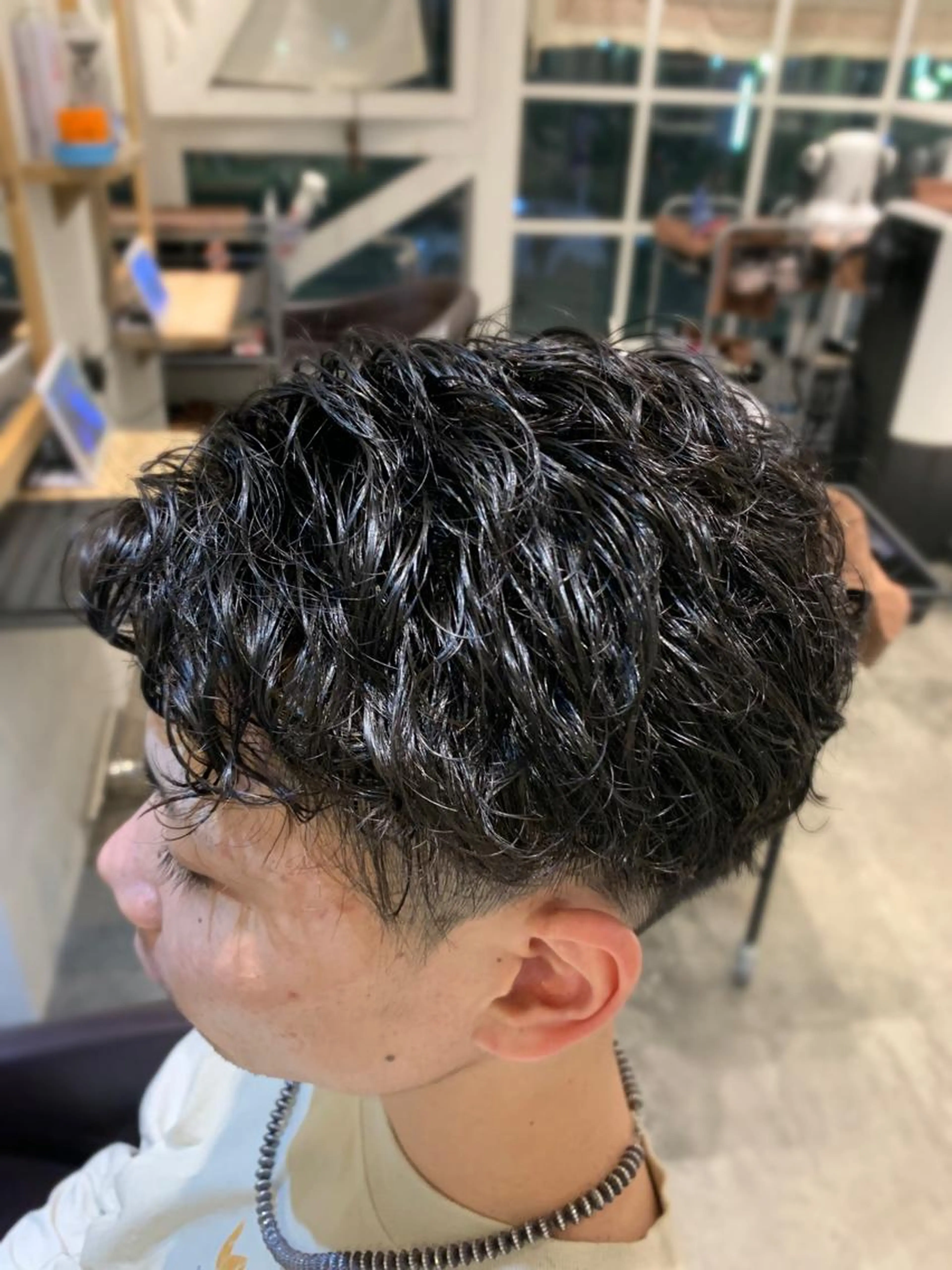 メンズ人気！カット+パーマの写真