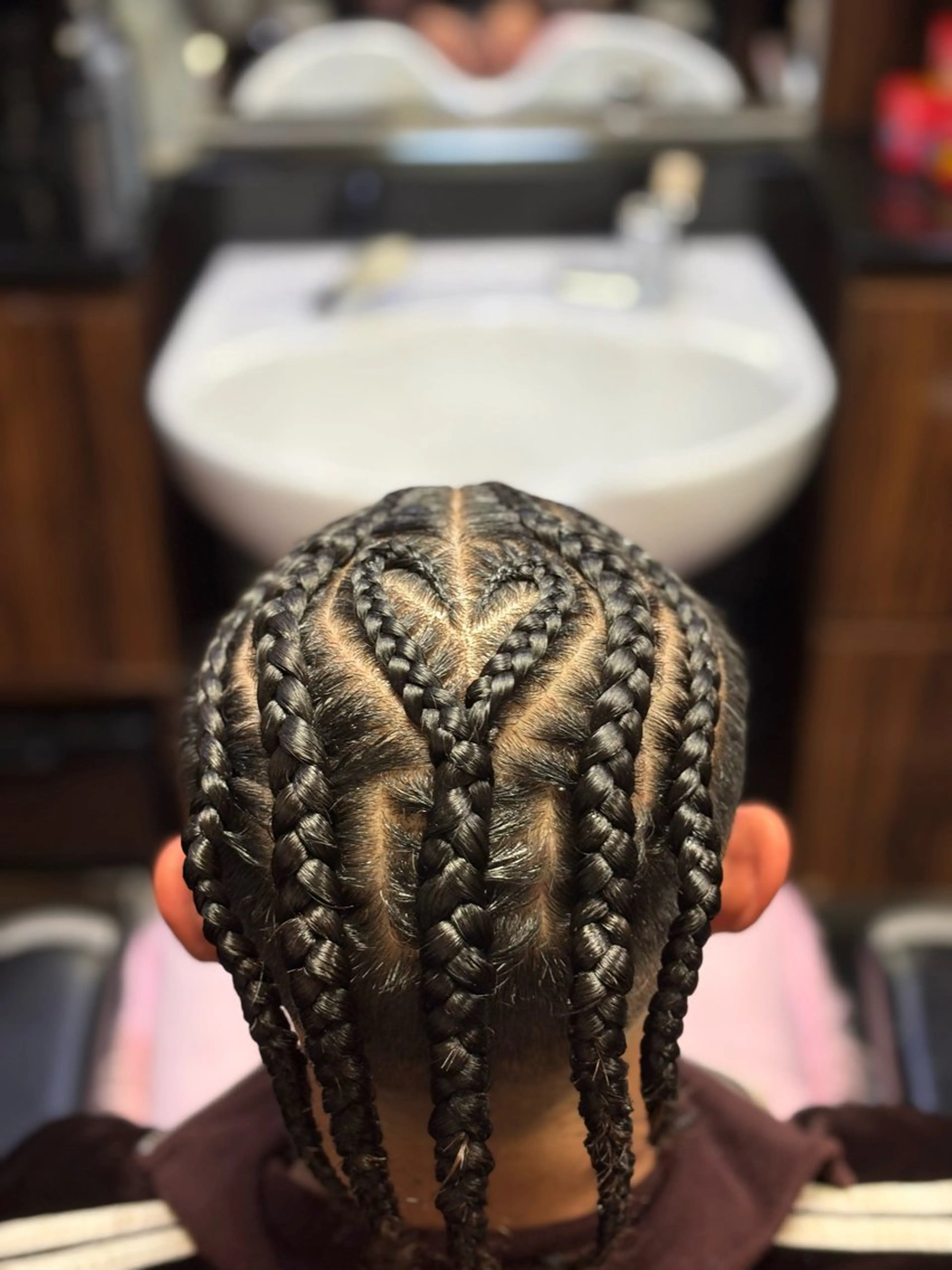 ロング メンズ 大城 涼のヘアスタイル