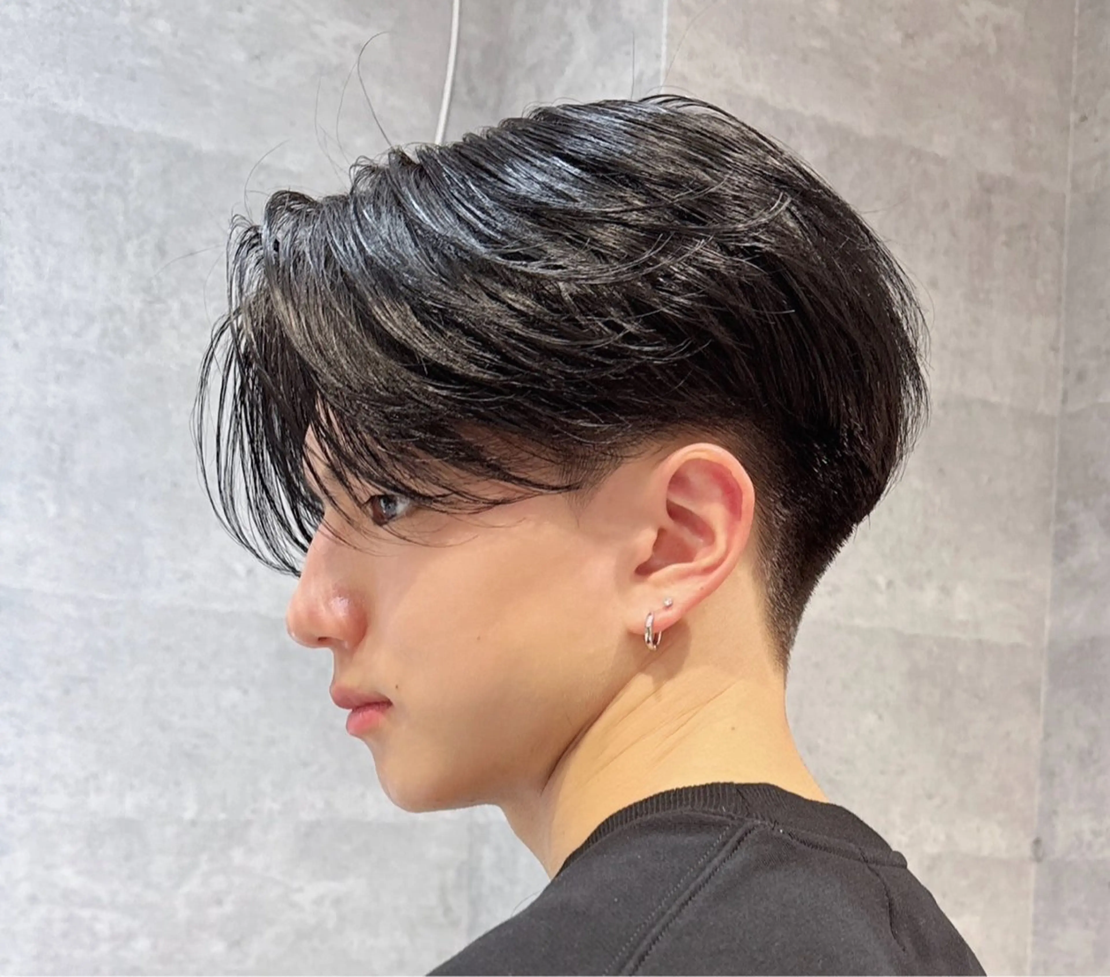 メンズ トリートメント ヘアセット _white難波店 .ヒナ🦋のヘアスタイル