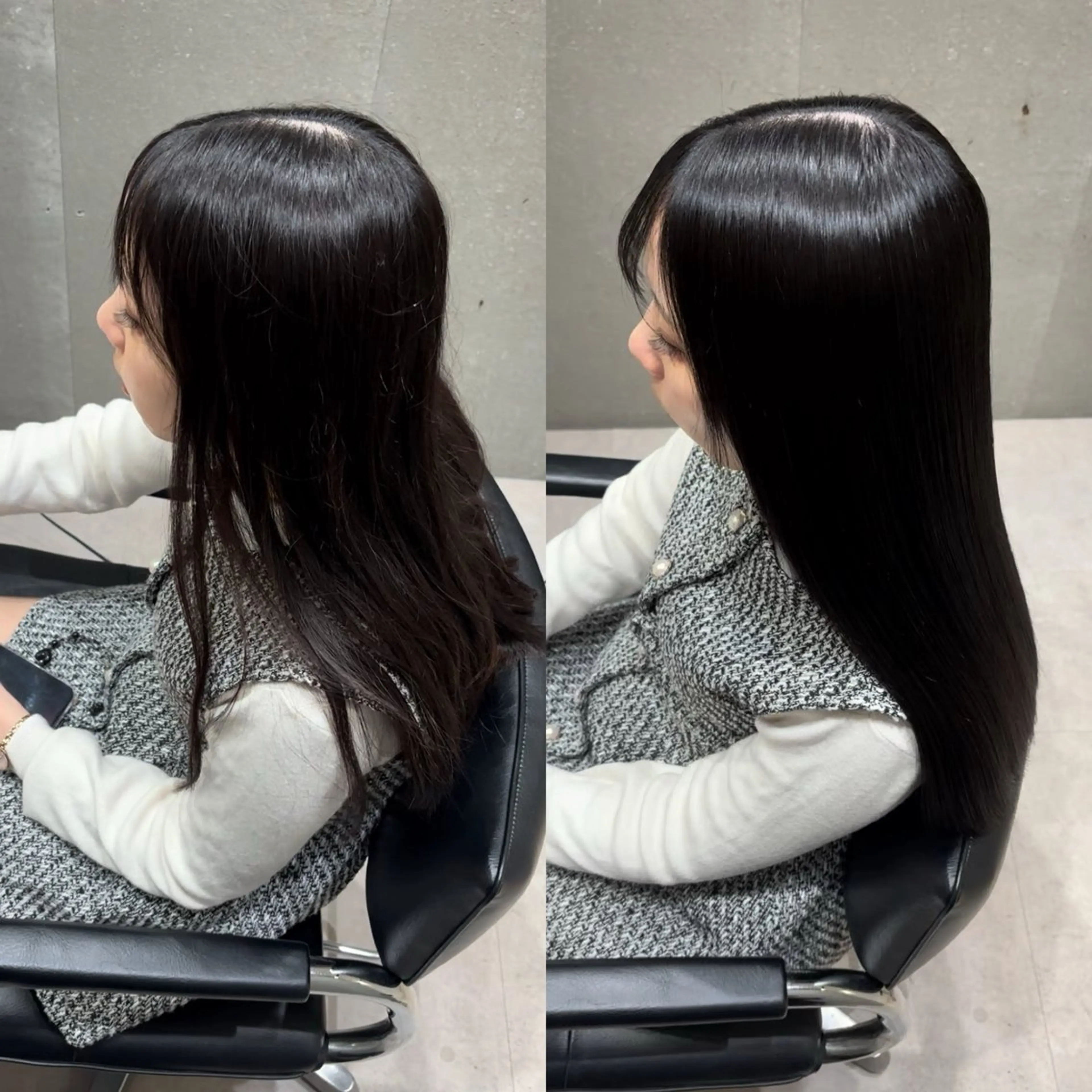 ロング カラー アクアカラー 髪質改善 ロング トリートメント カット ヘアカラー トリートメント 髪質改善ヘアケア 艶髪特化/上田のヘアスタイル