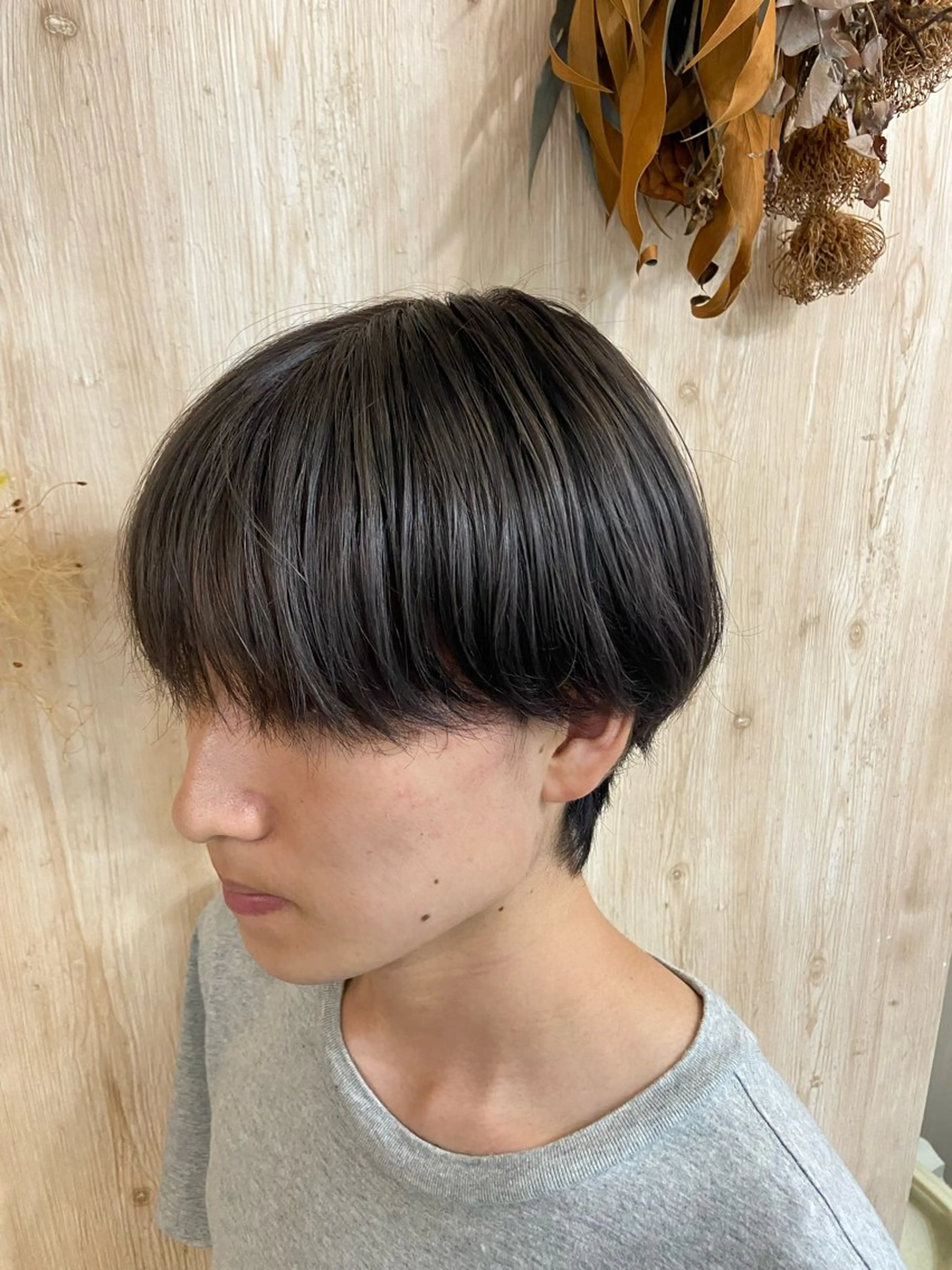 カラー メンズ シルバー 【縮毛矯正＆カラー】 RAN.のヘアスタイル