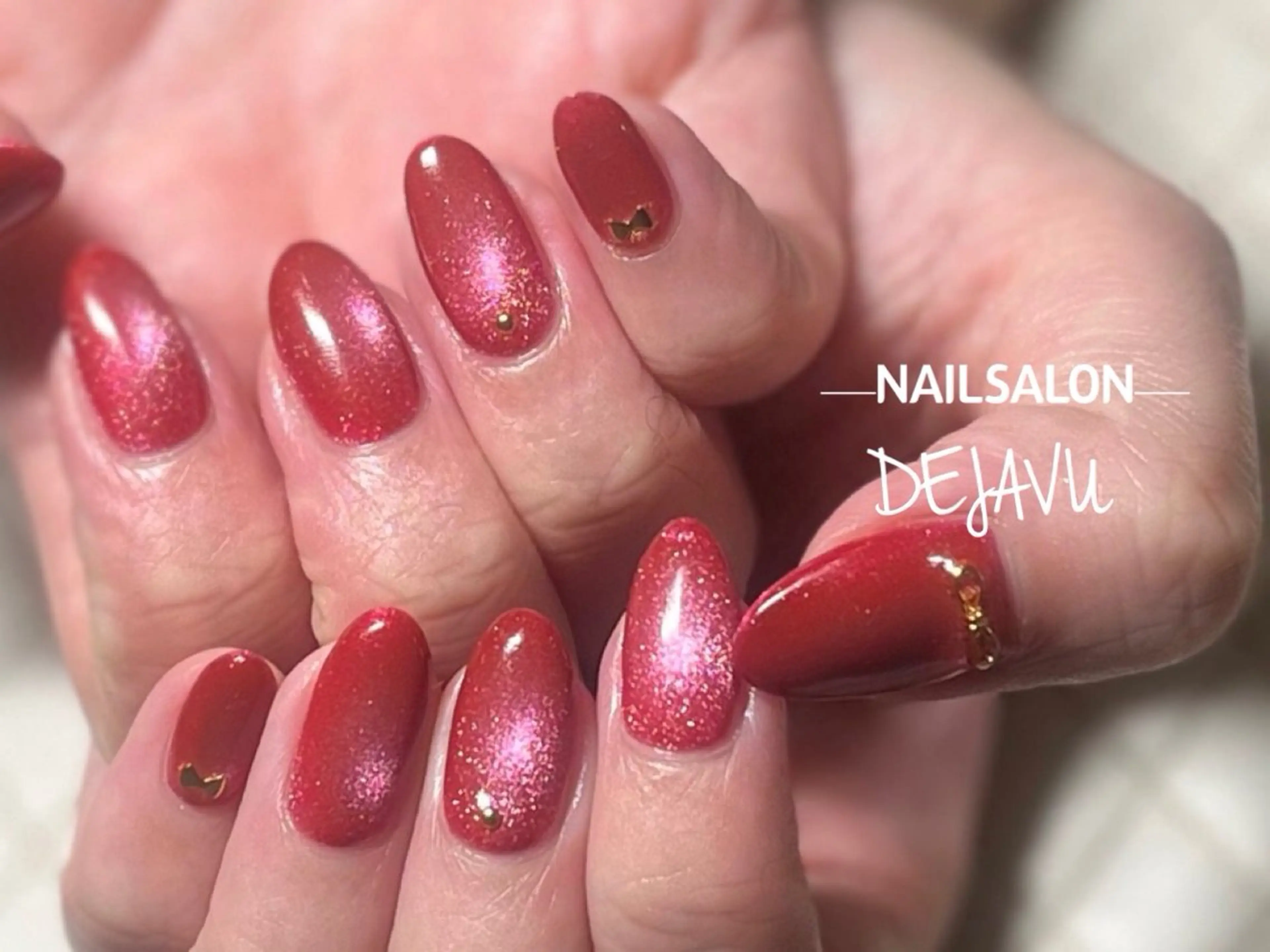 ネイル マグネットネイル ハンドネイル Nail salon Dejavu 🌿のネイルデザイン