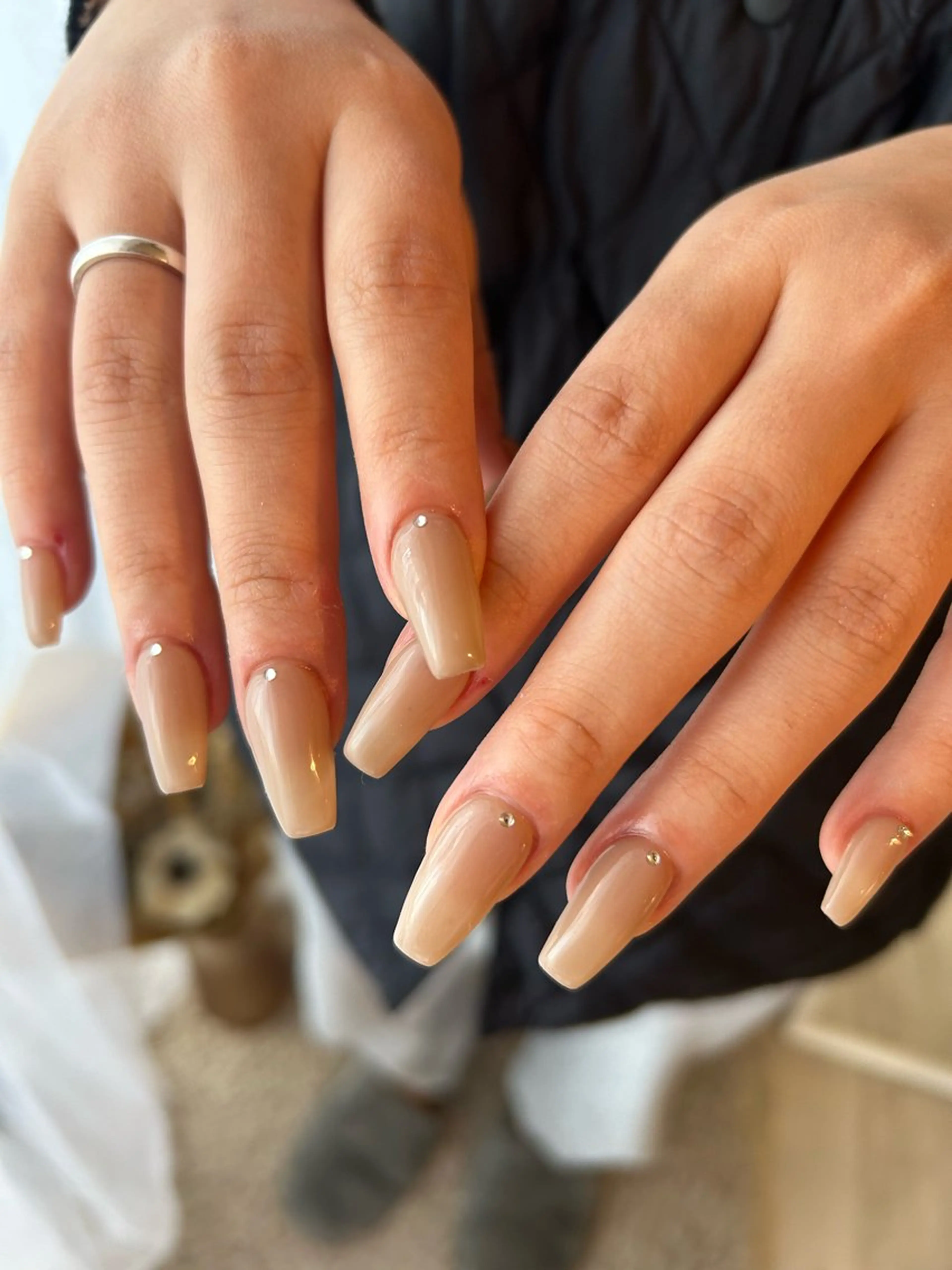 ネイル ジェルネイル ネイルチップ larme' nail salonのネイルデザイン