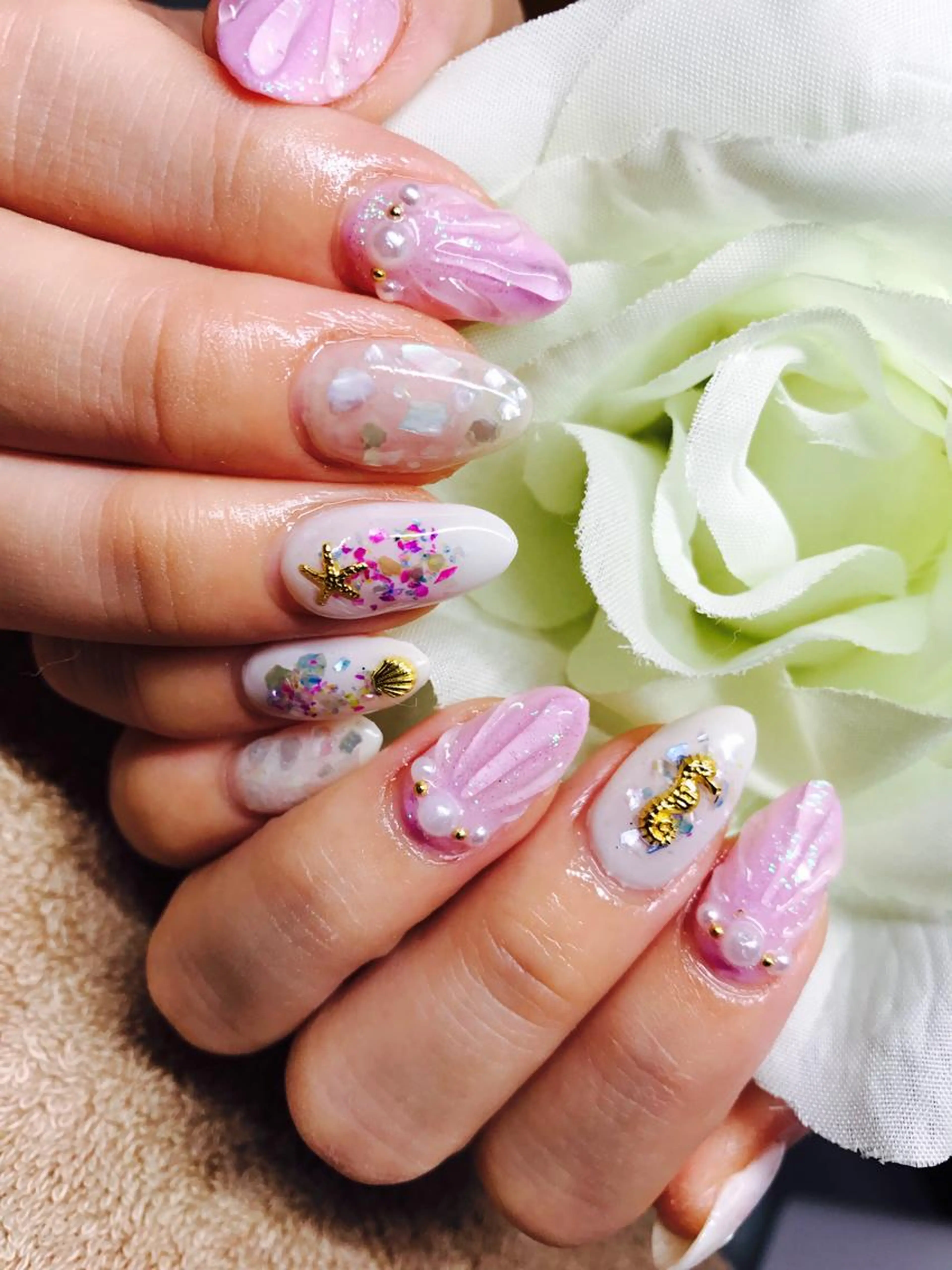 ハンド ゴージャスコースの写真