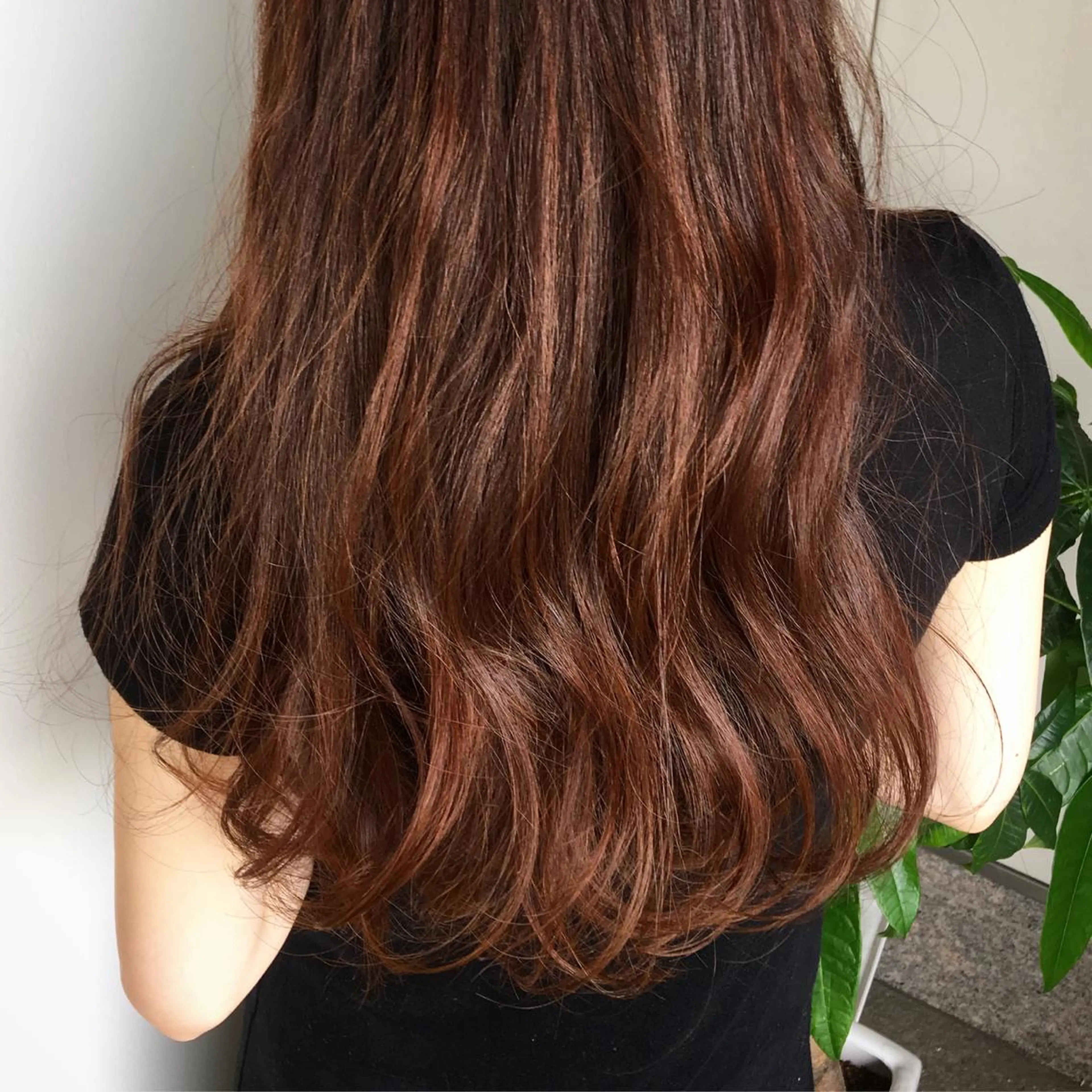 ロング カラー mu ku.のヘアスタイル