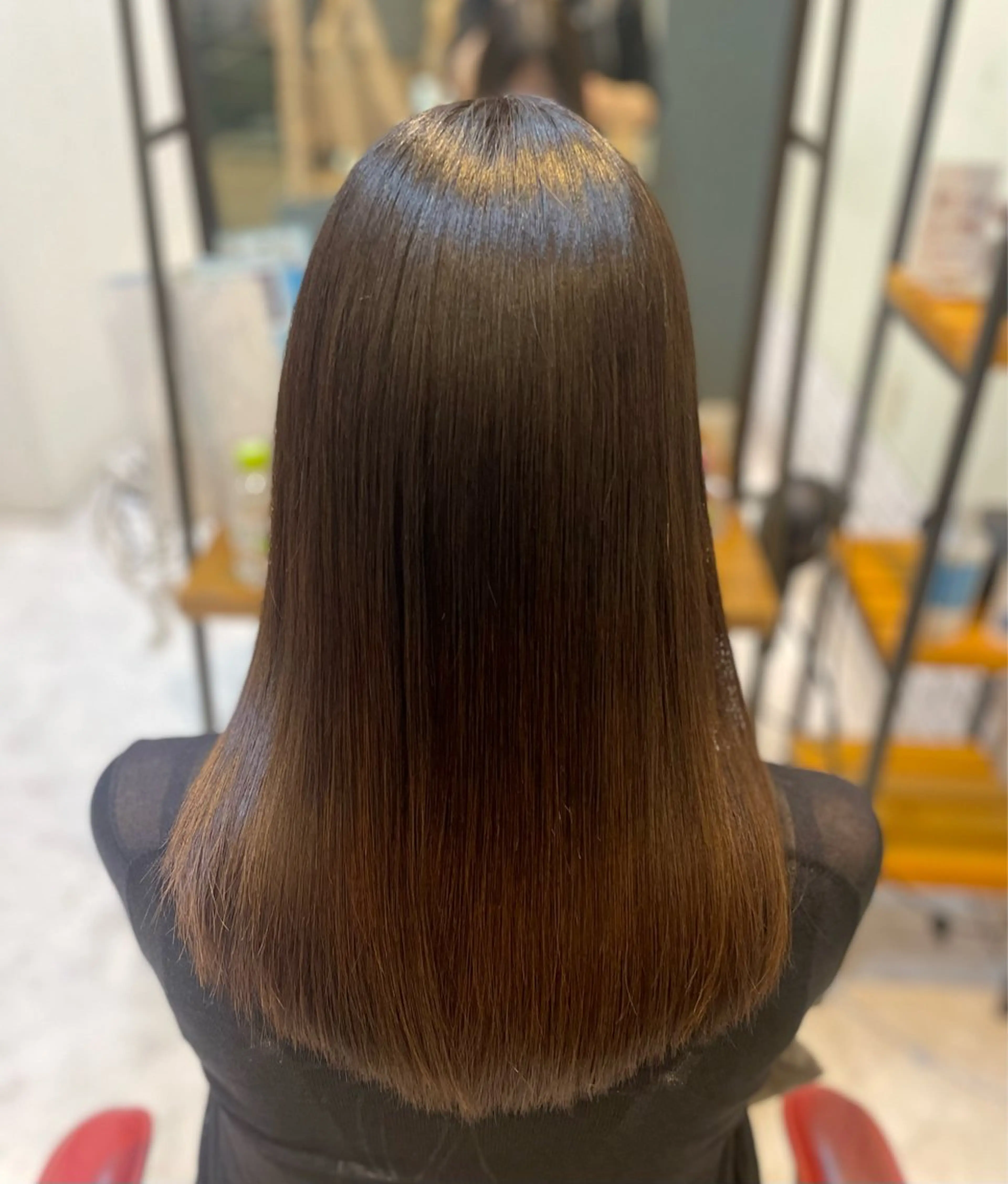 ロング 髪質改善 すなが/ハイライト モデル募集中のヘアスタイル