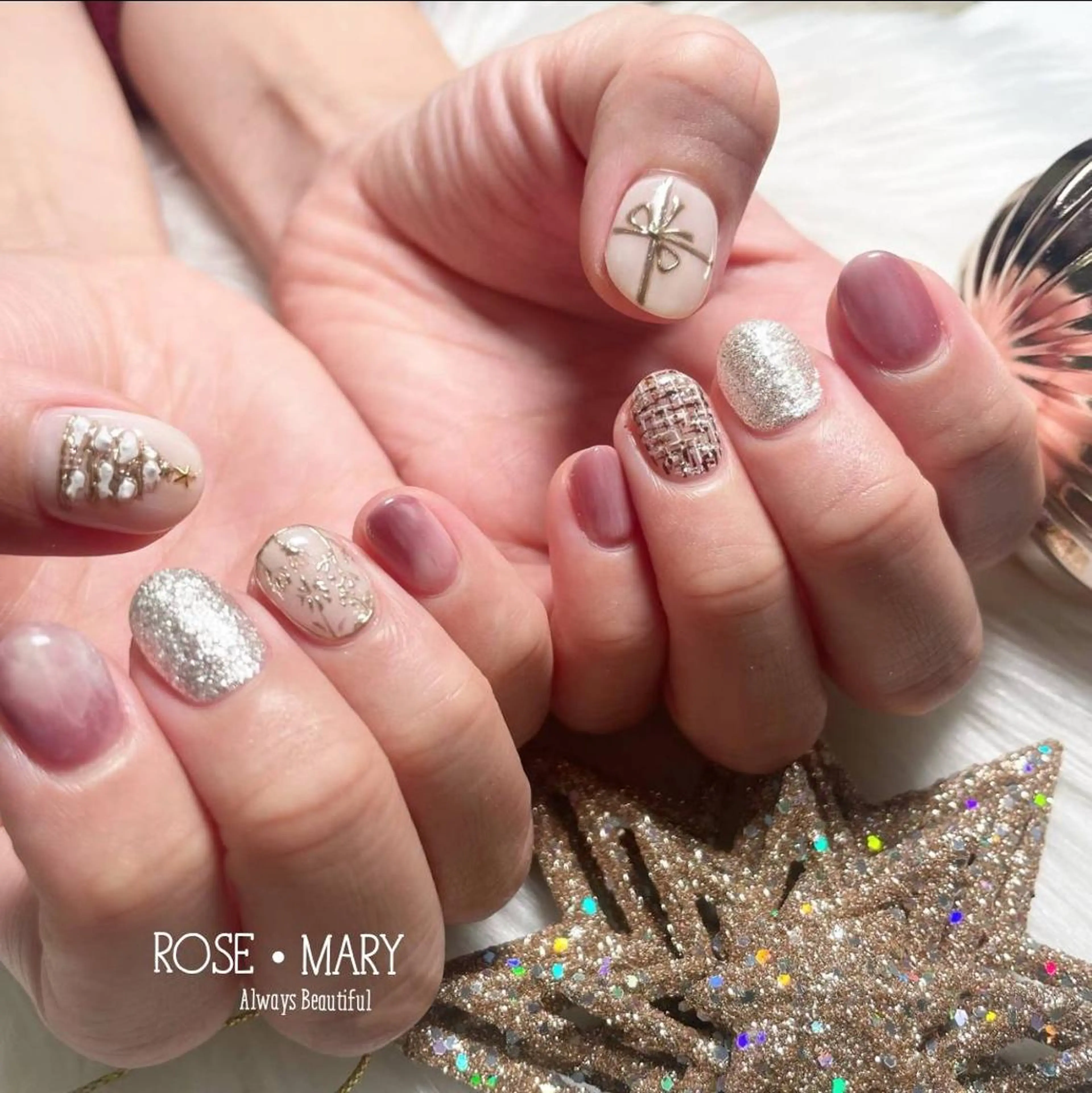 ネイル ハンドネイル ROSE・MARY 木村のネイルデザイン