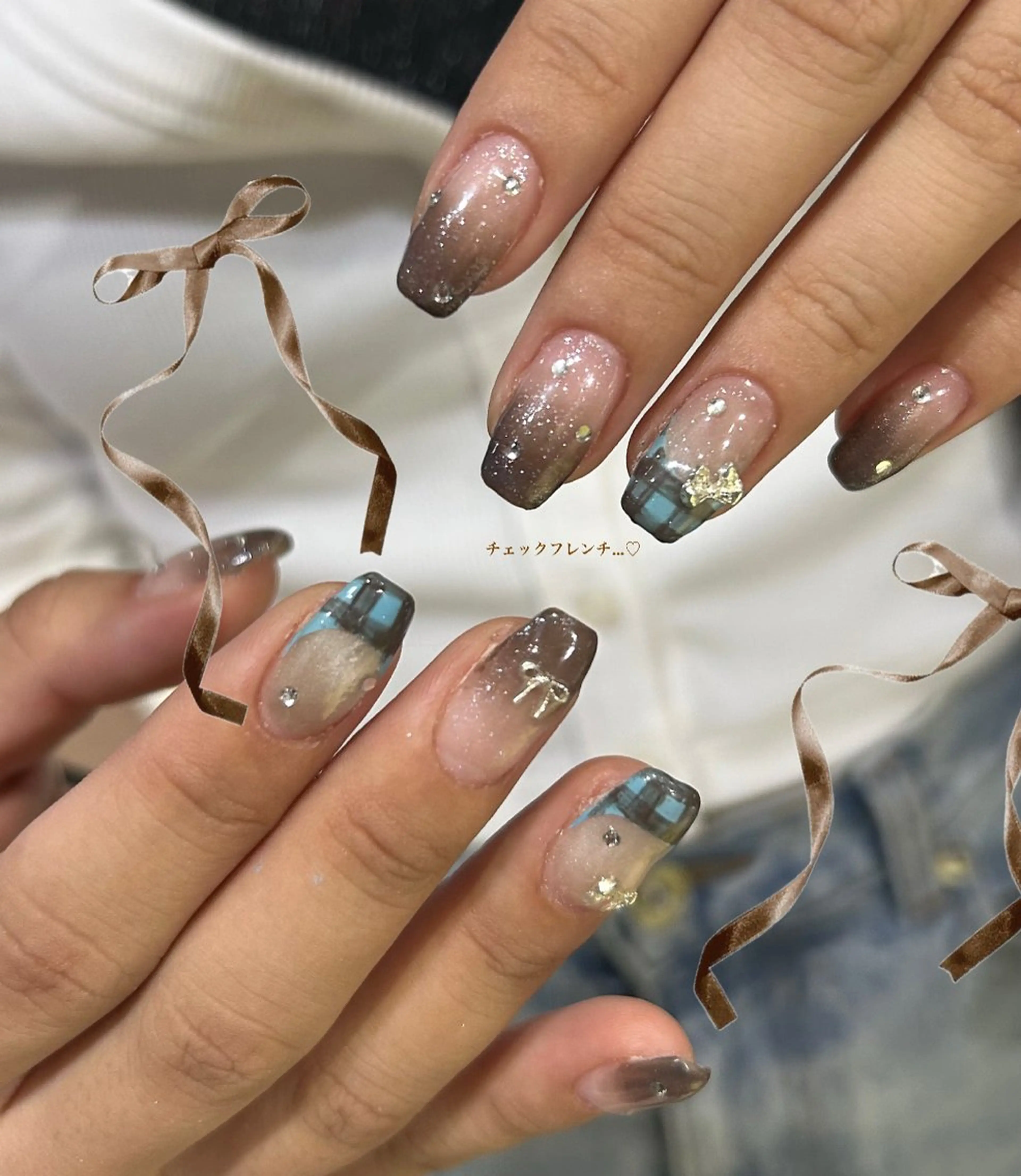 ネイル ハンドネイル フットネイル ASA nail / アート☀︎ニュアンスのネイルデザイン