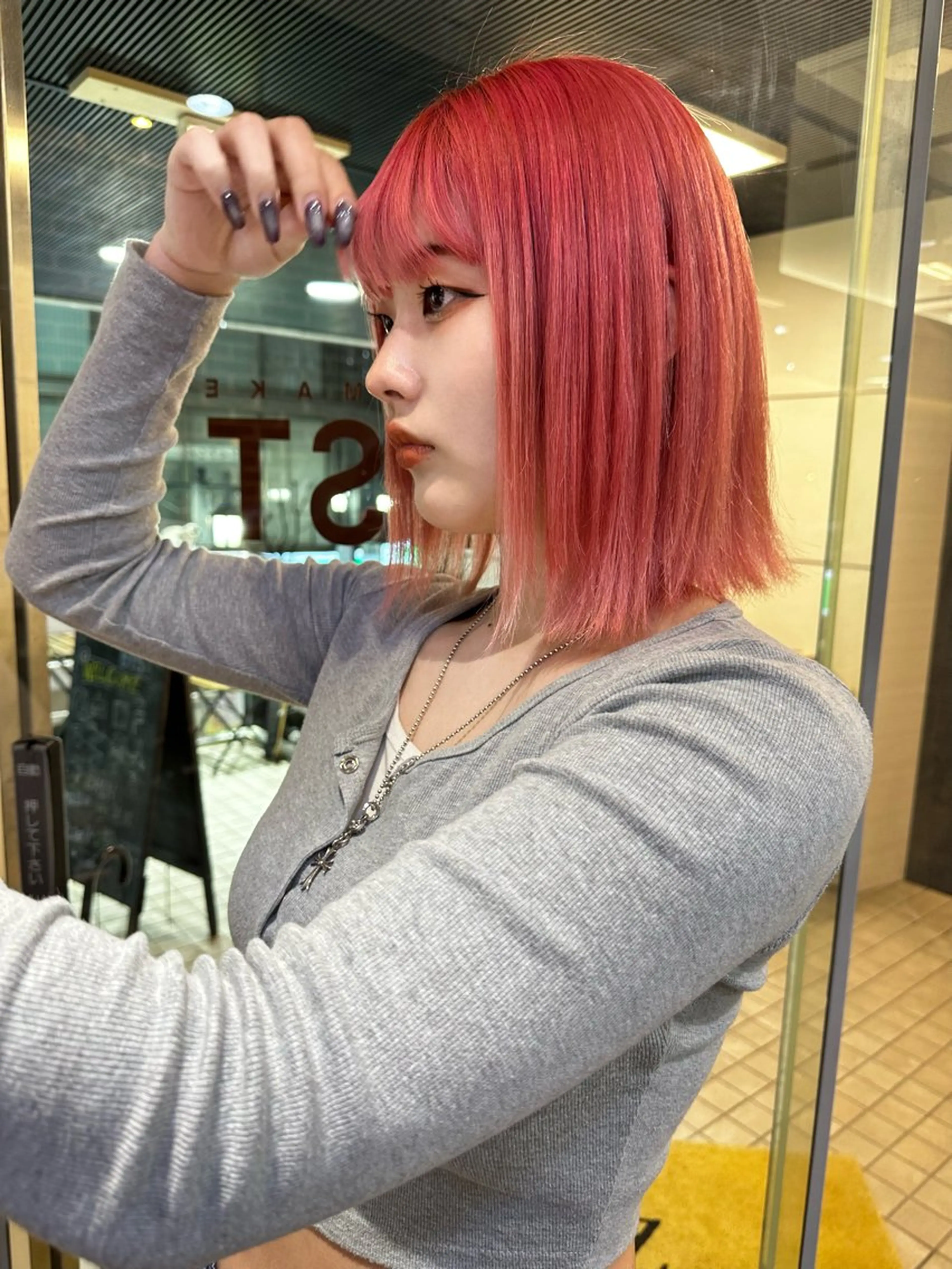 ミディアム カラー ヘアカラー サナ/ 立川美容師🪽のヘアスタイル