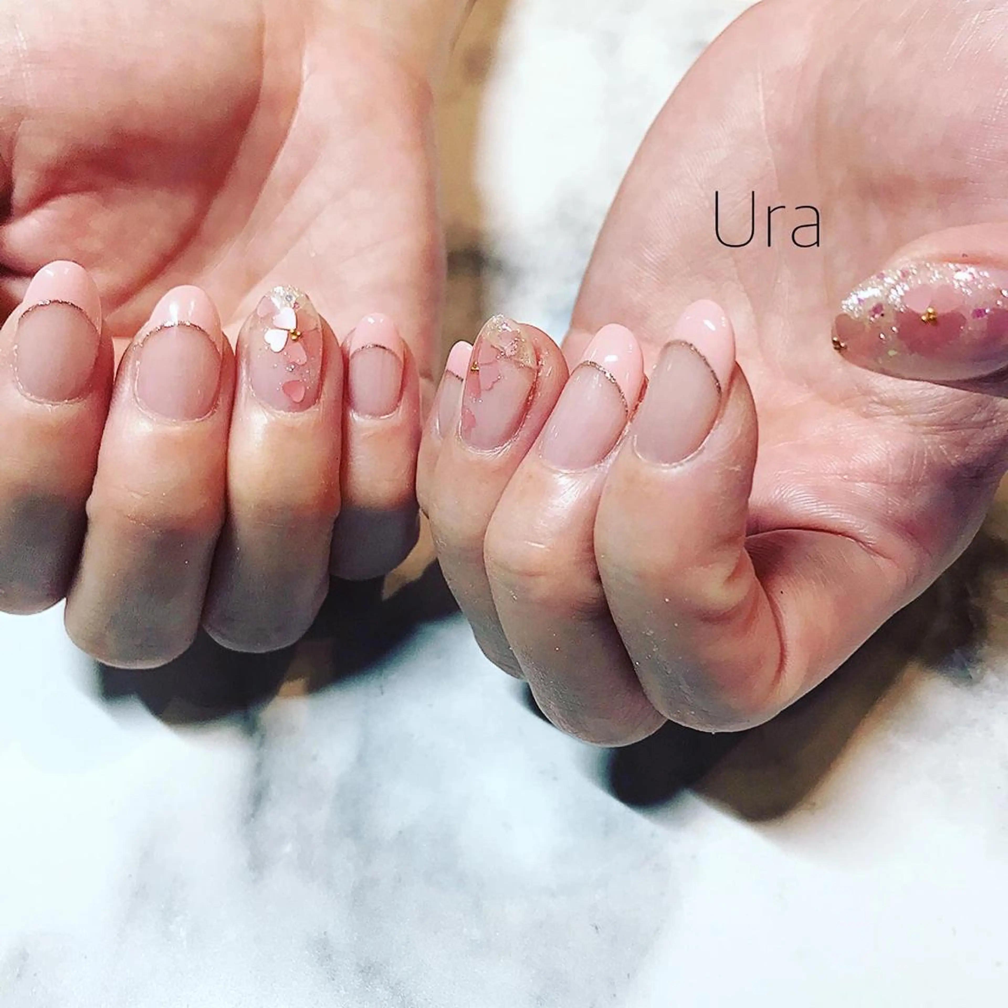 ネイル ハンドネイル UrakoNail 《nail》のネイルデザイン