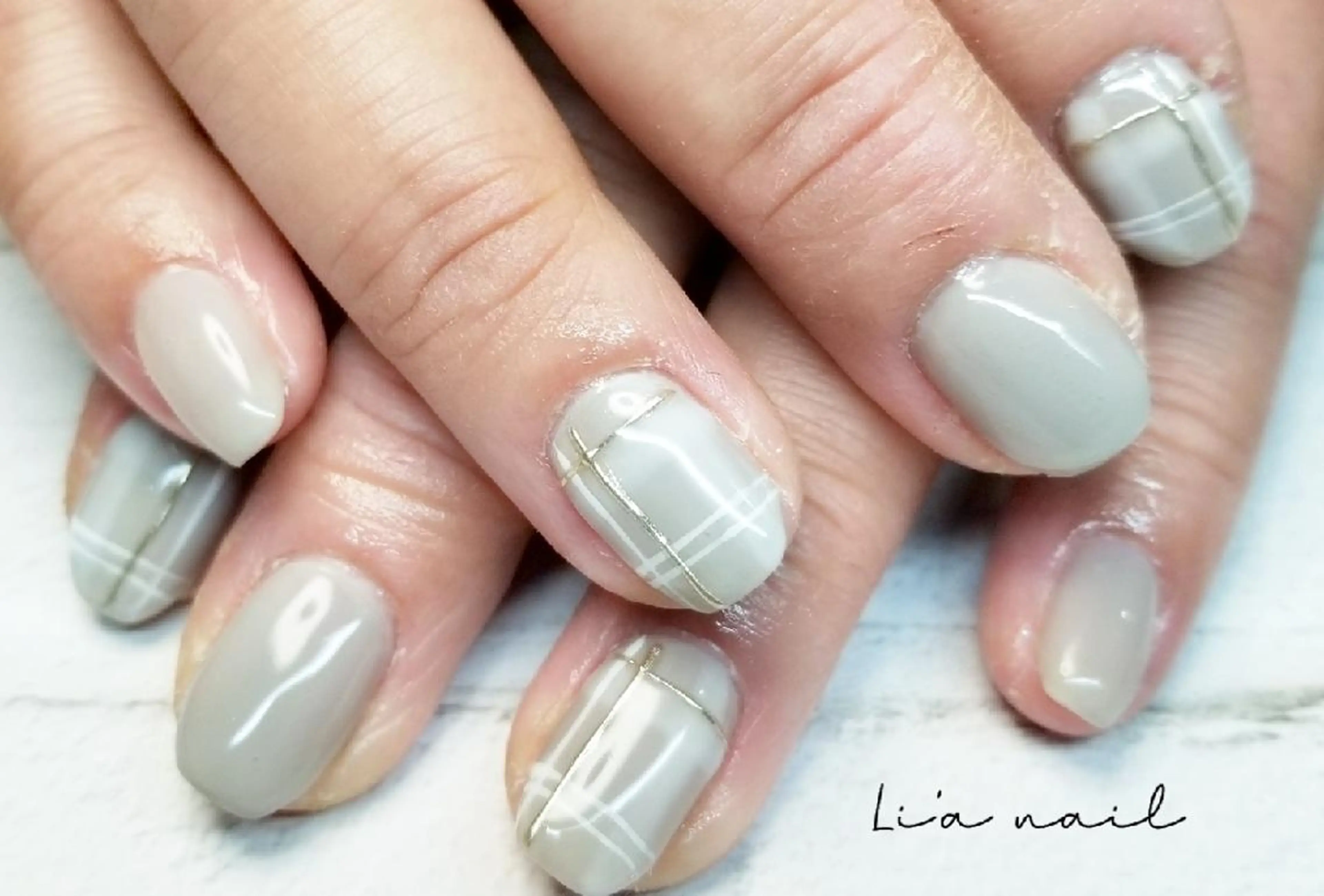 ネイル ハンドネイル ハンドケア Li'a  nailのネイルデザイン