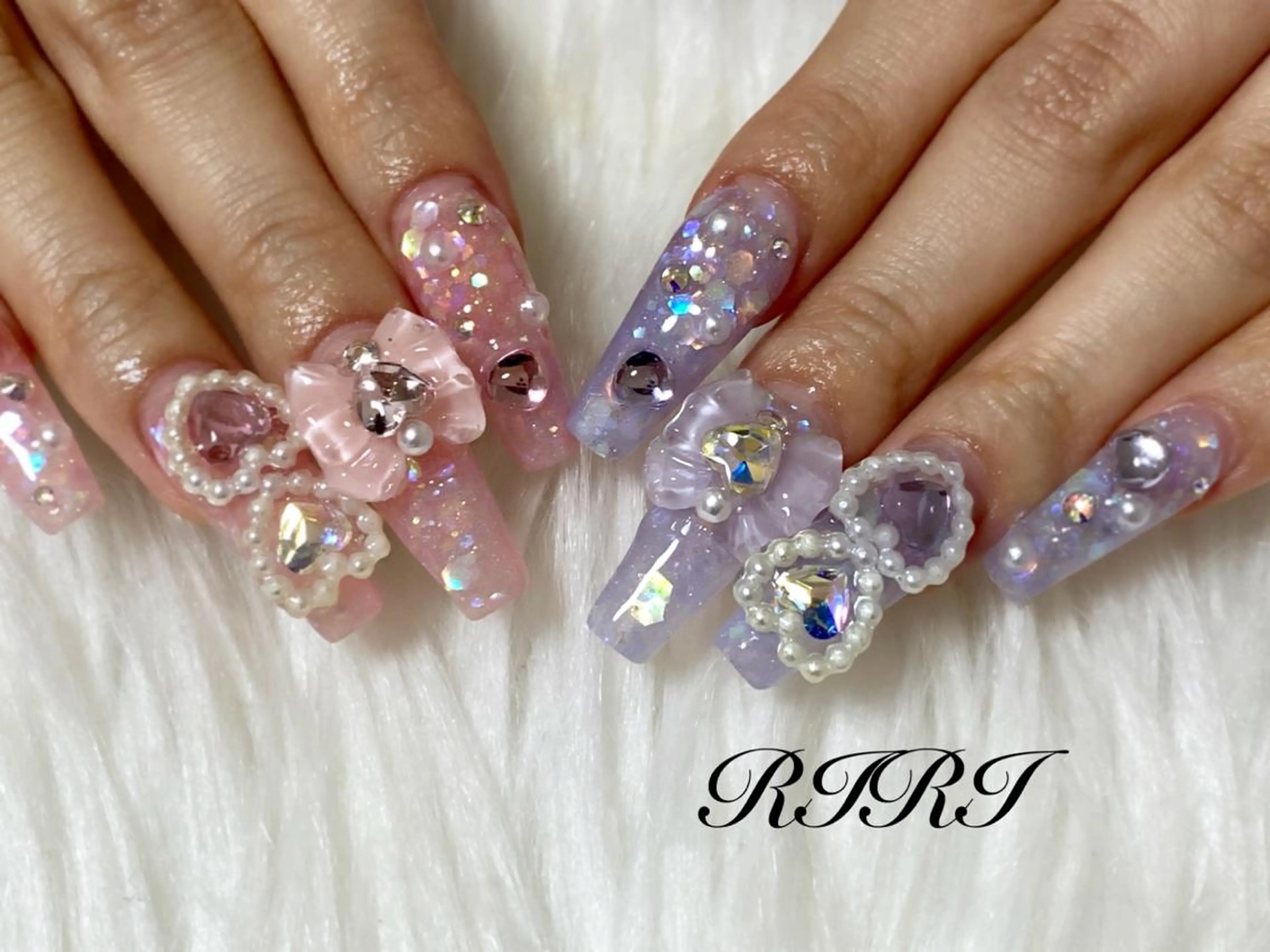 ネイル ハンドネイル riri オーナーのネイルデザイン