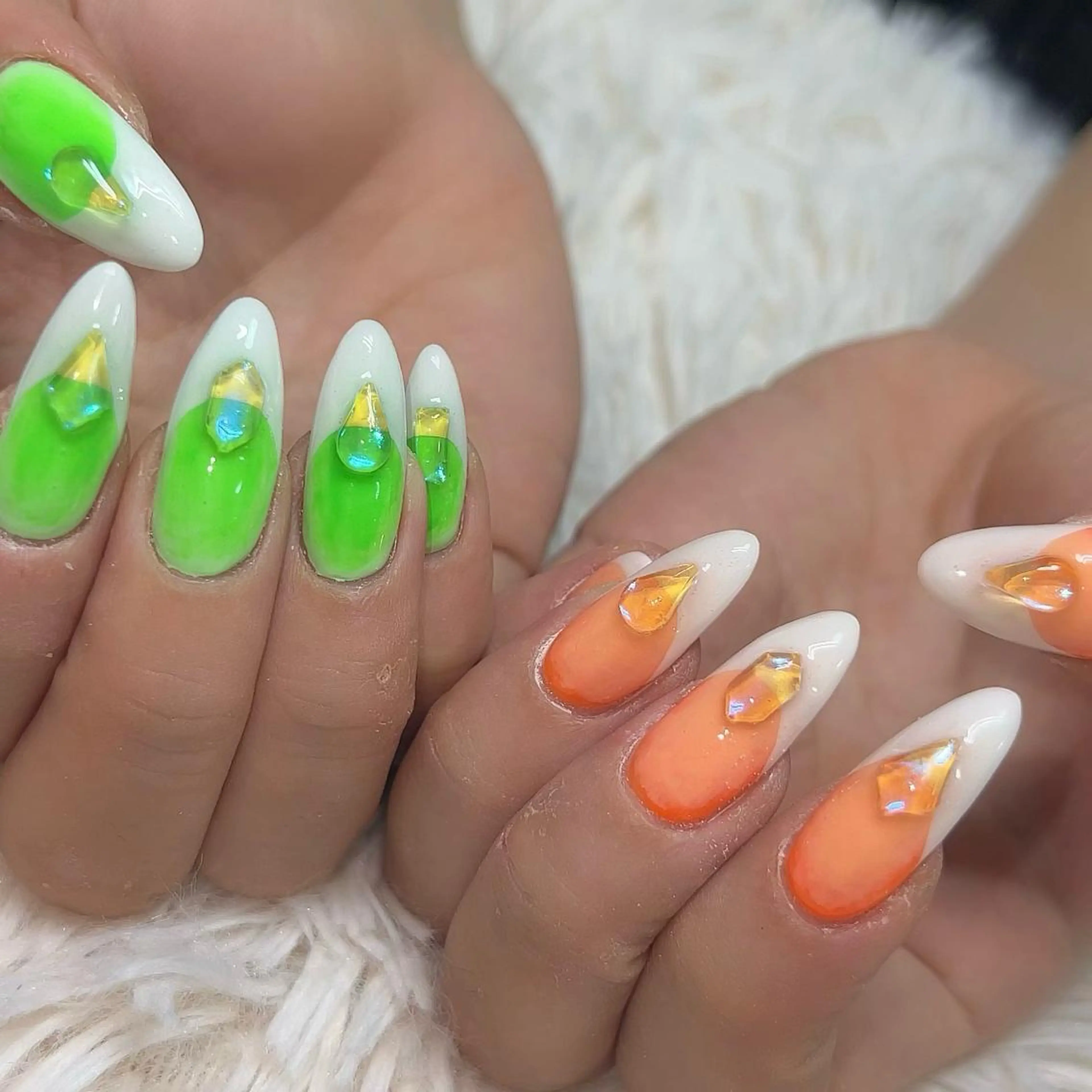 ネイル ハンドネイル 【Yappy🌈】 💖P-tanaのネイルデザイン