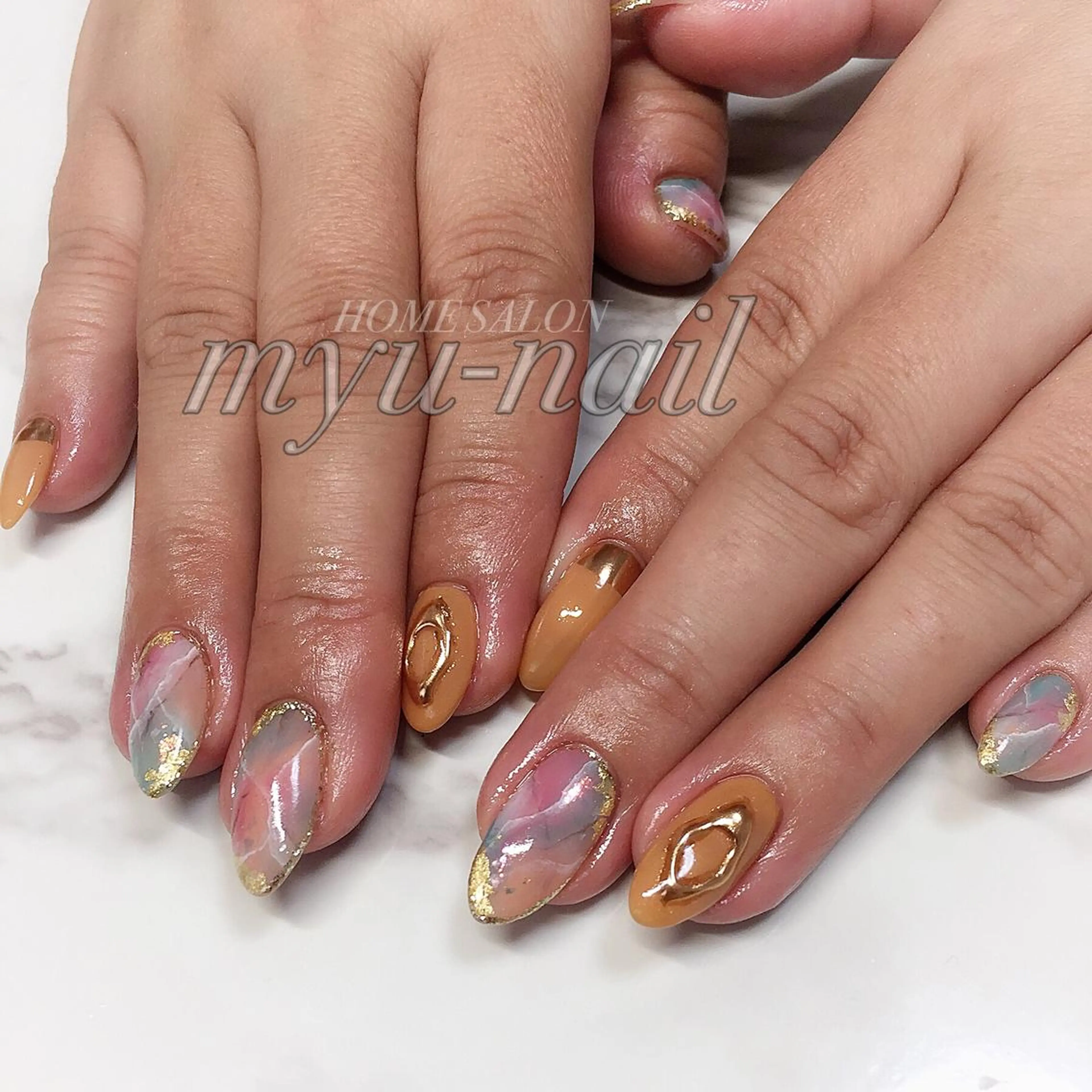 ネイル ホームサロン myu-nailのネイルデザイン