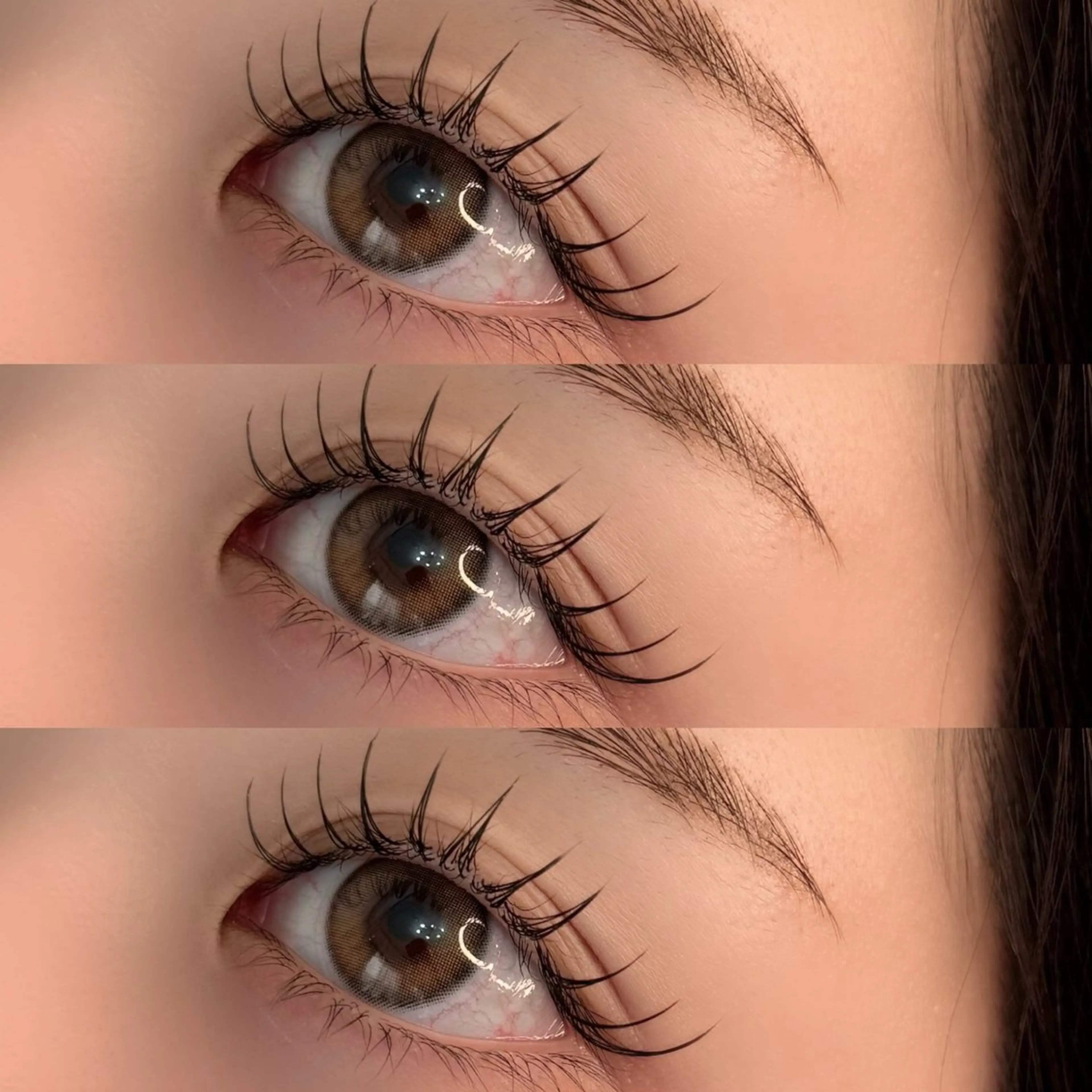 マツエク・マツパ マツエク 【那覇/束感まつ毛 /LED】キャメルのマツエク・マツパデザイン