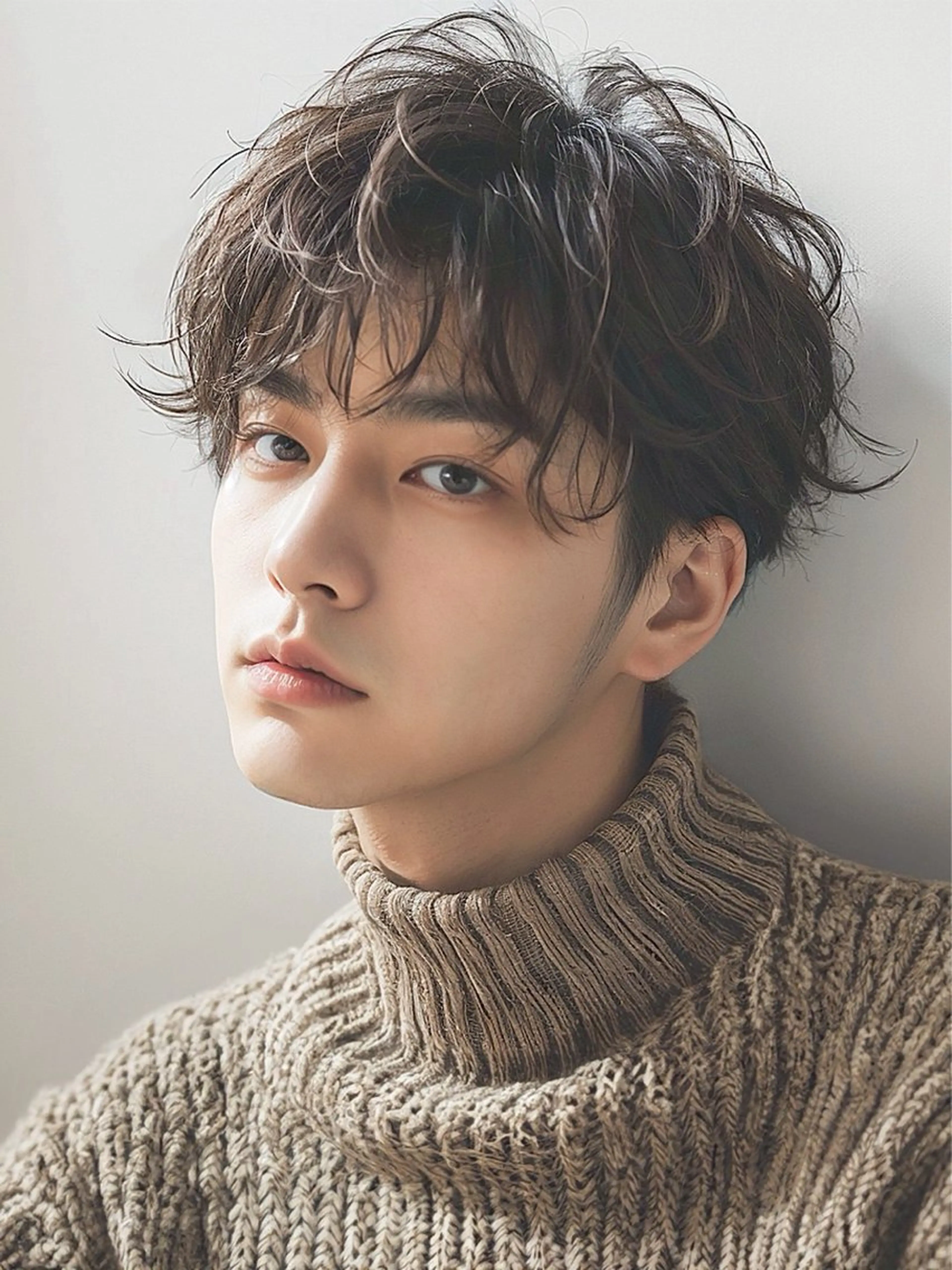 カラー パーマ メンズ 牧野瀬 圭吾のヘアスタイル