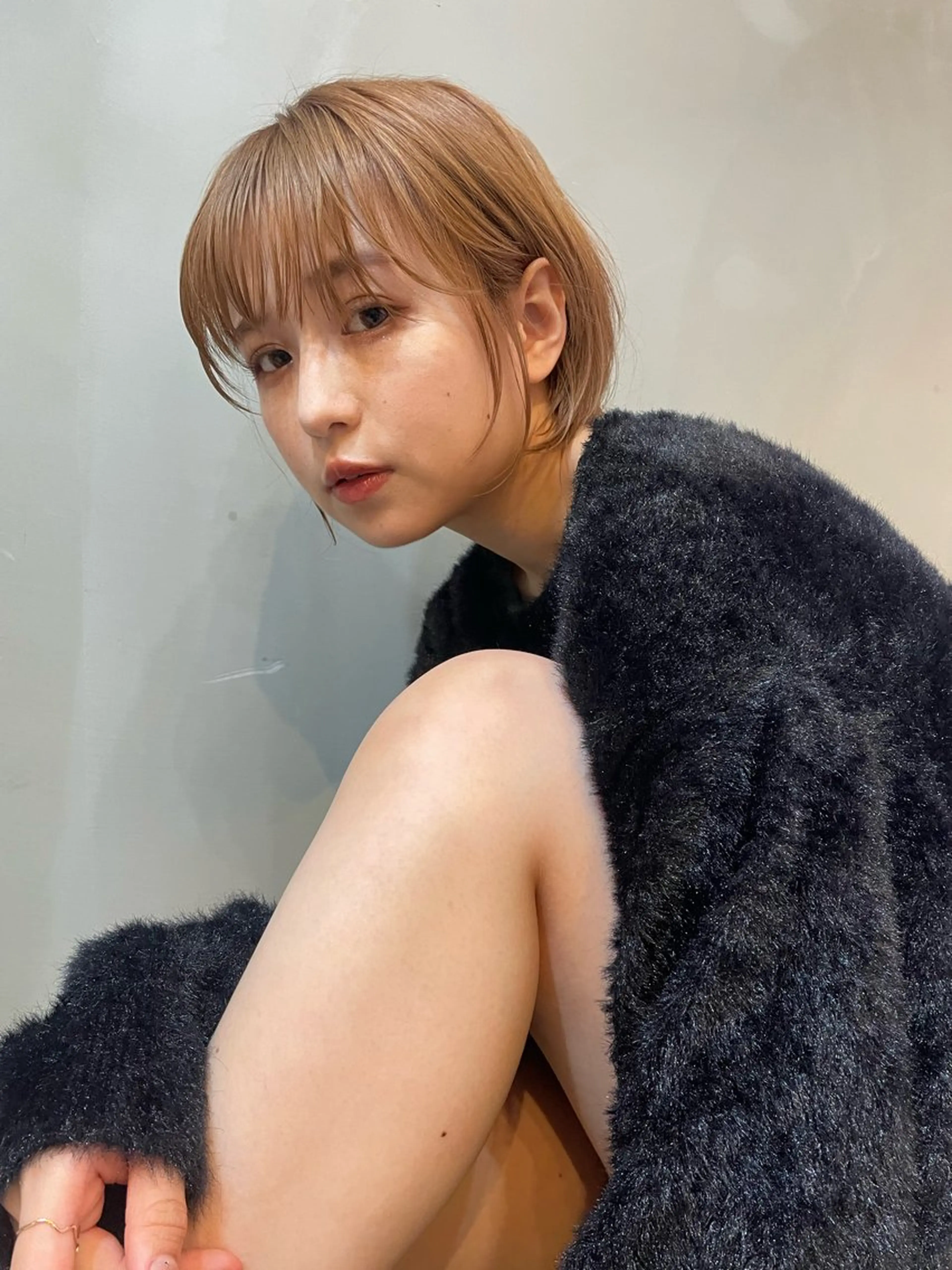 ショート カラー ショート/ボブ/ 心斎橋/宮脇美奈のヘアスタイル