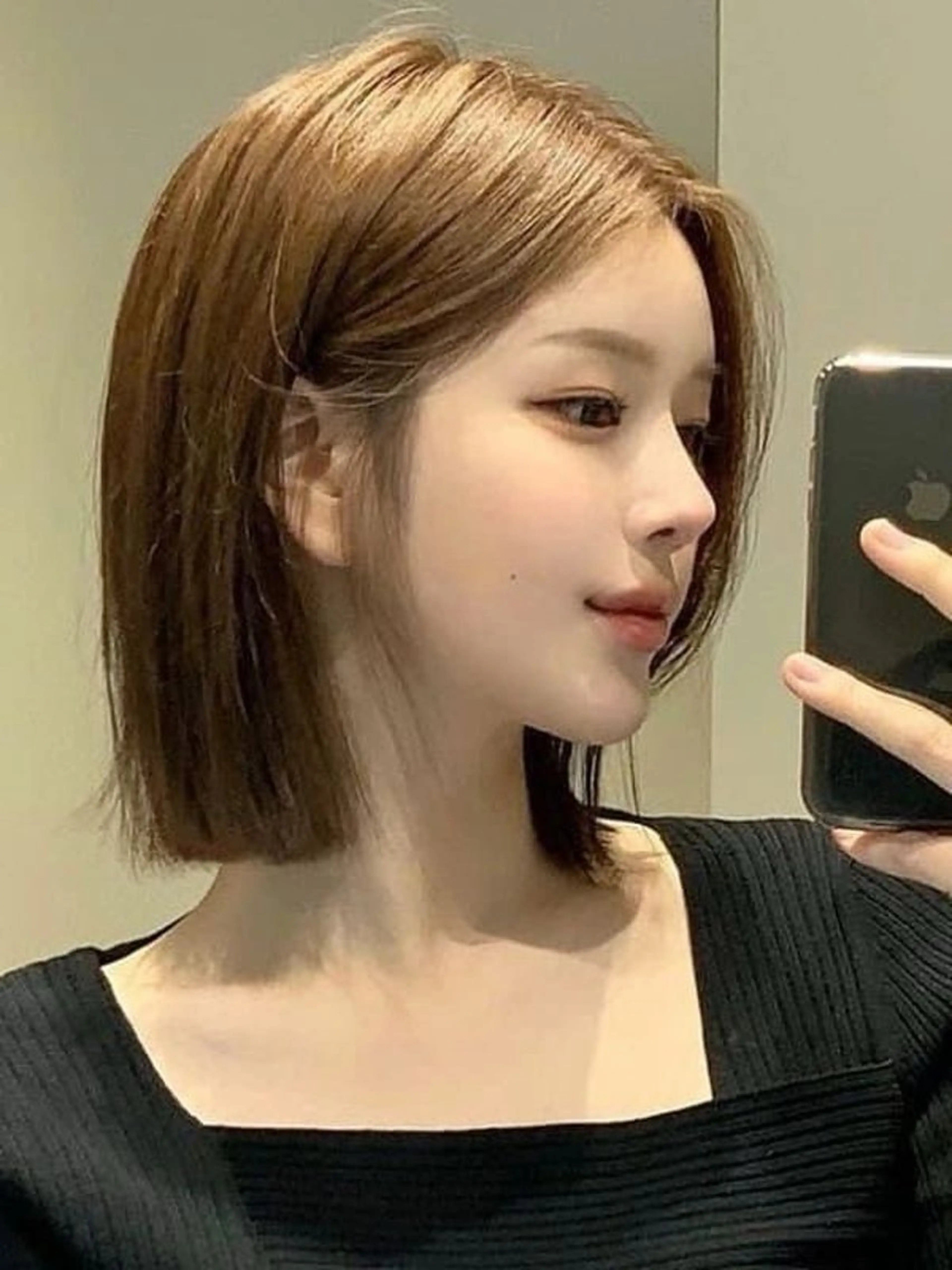 ショート ボブ 縮毛矯正/レイヤー 🌙児玉光瑠のヘアスタイル