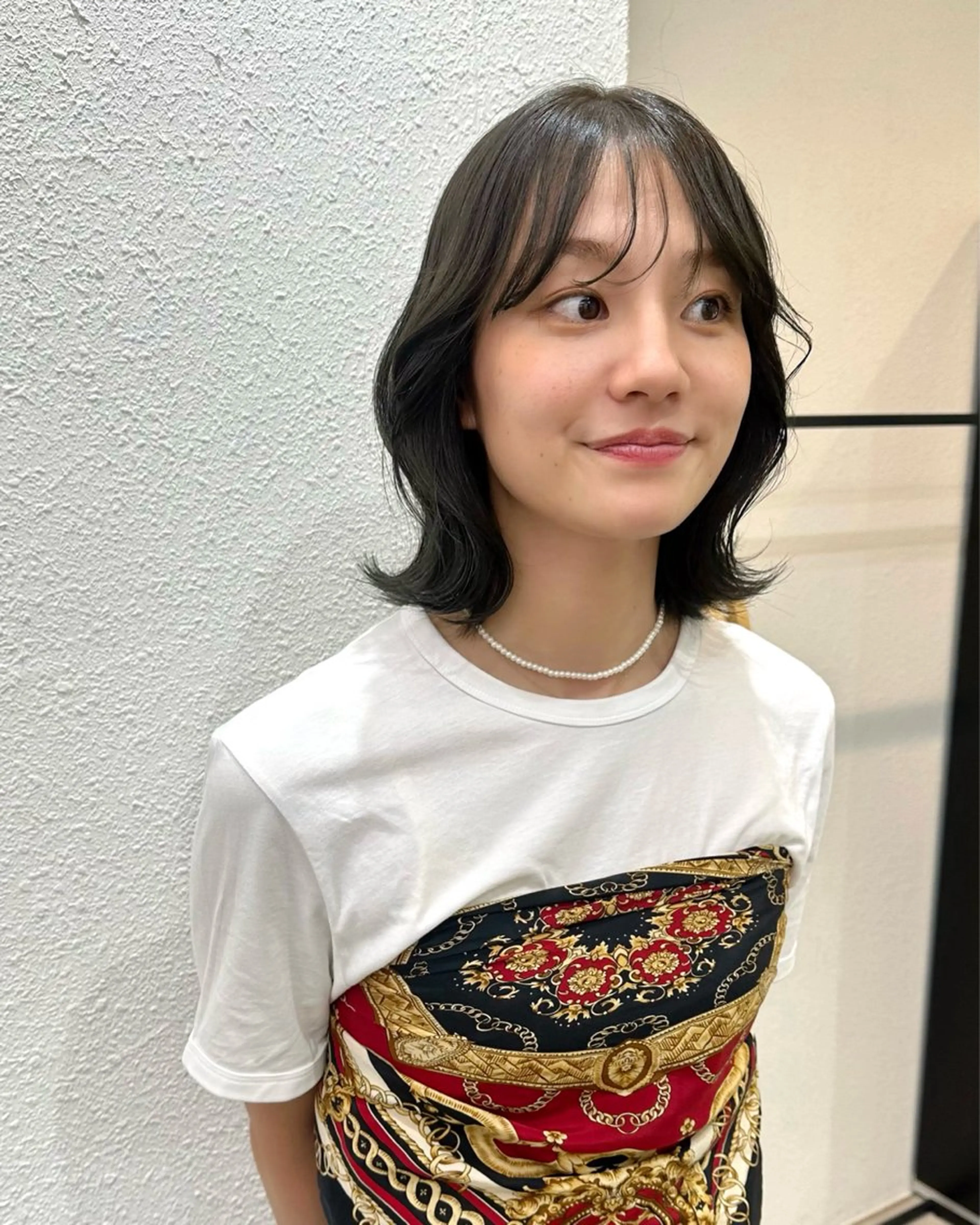 ミディアム etore 矢場町 南沙希のヘアスタイル