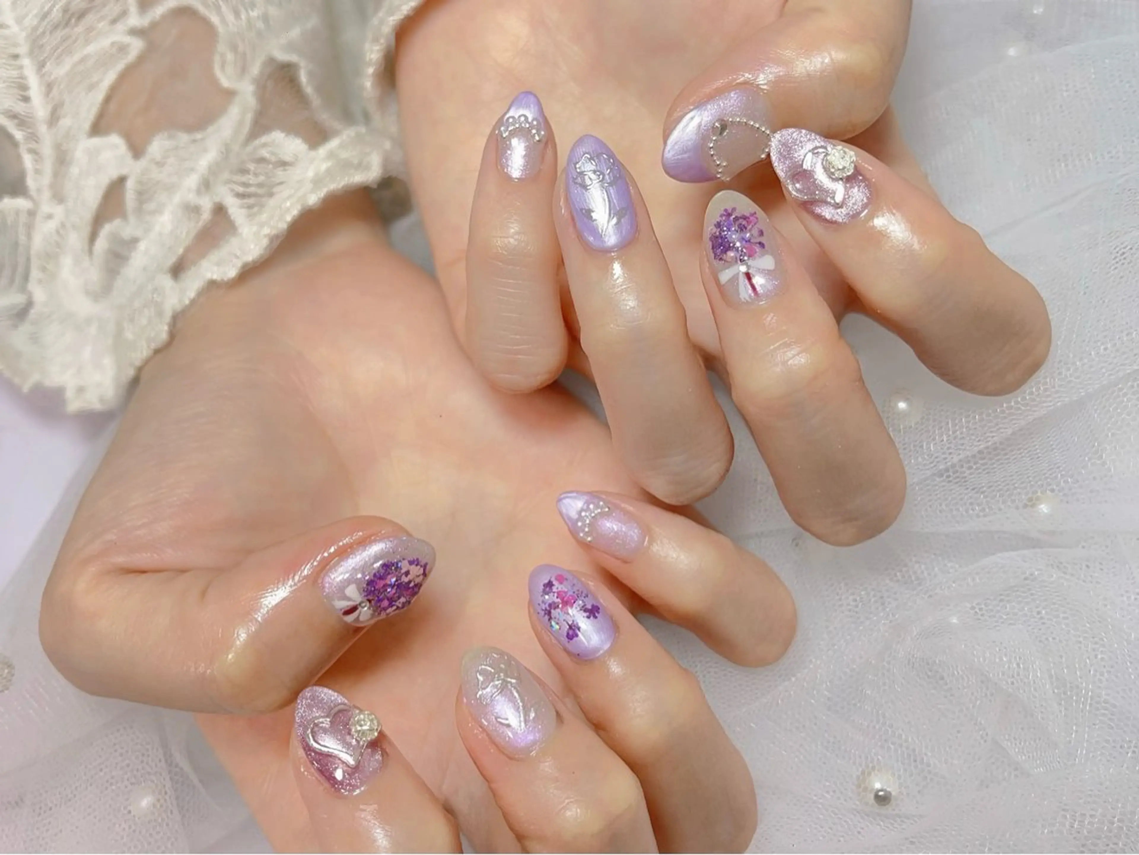 ネイル 持ち込み 西野 カナのネイルデザイン