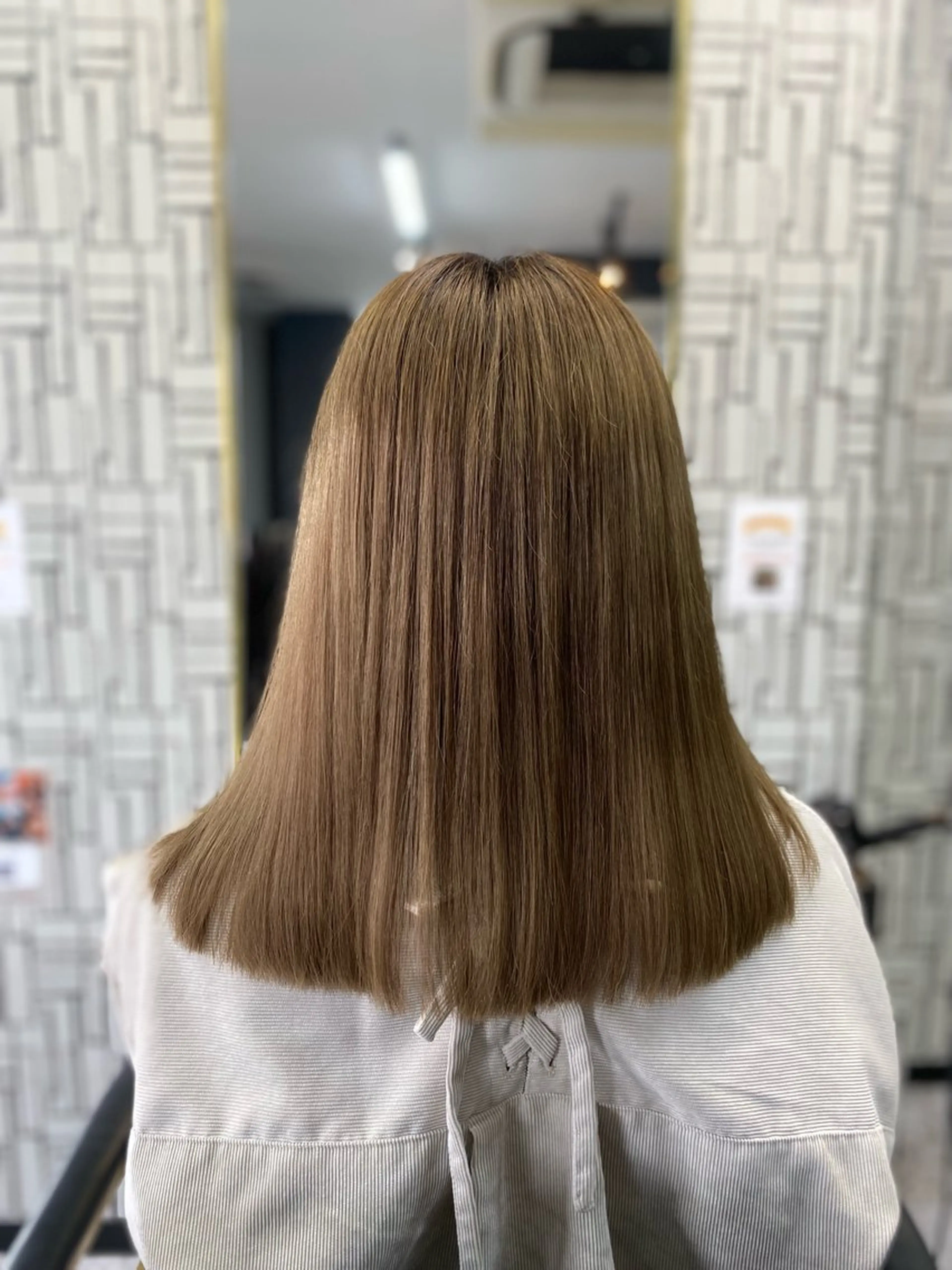 ロング 髪質改善 ヘアカラー 池田 亮雅のヘアスタイル