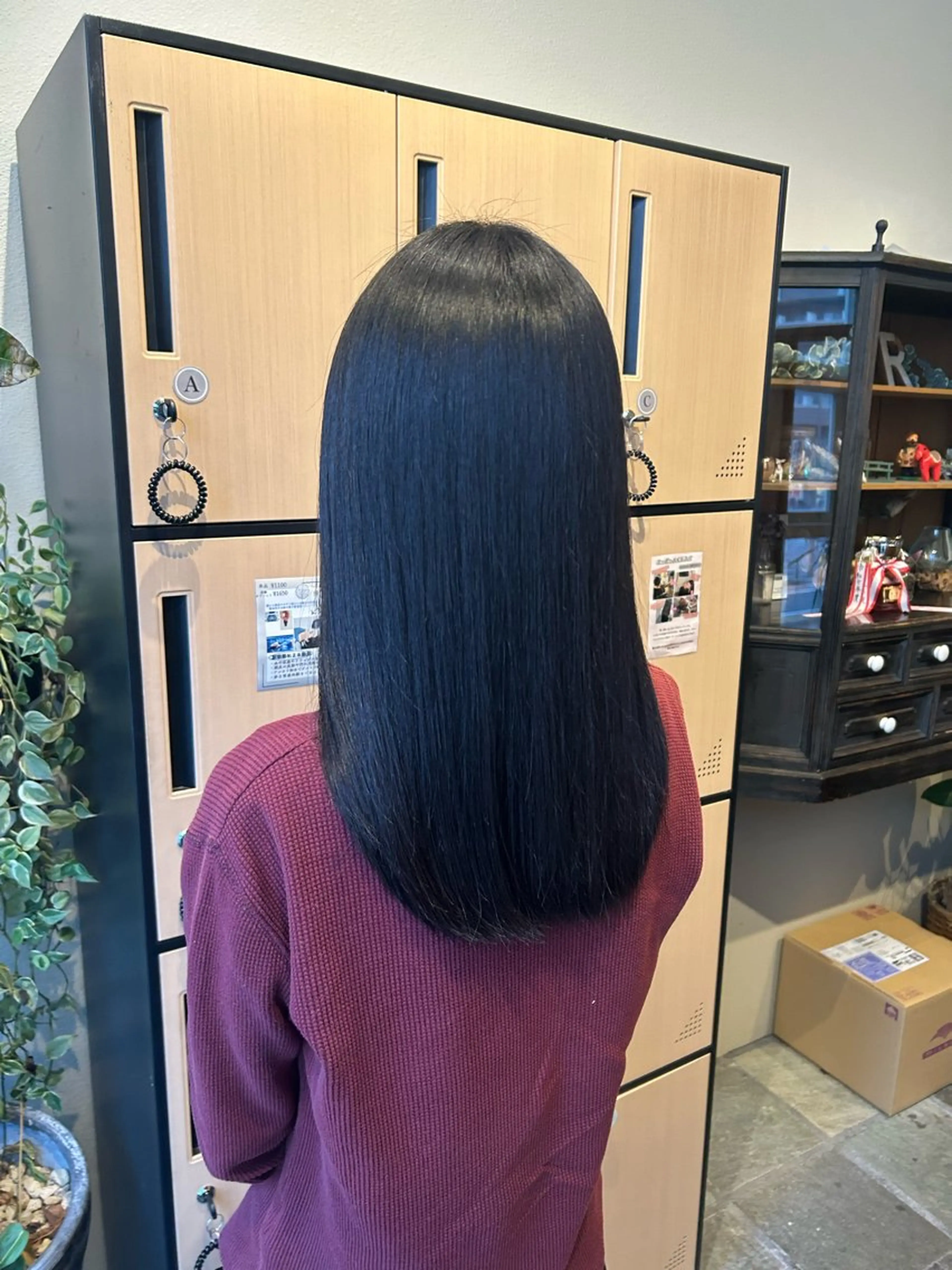 ミディアム カット ヘッドスパ レイヤー/髪質改善/ ボブ/井上　陽のヘアスタイル