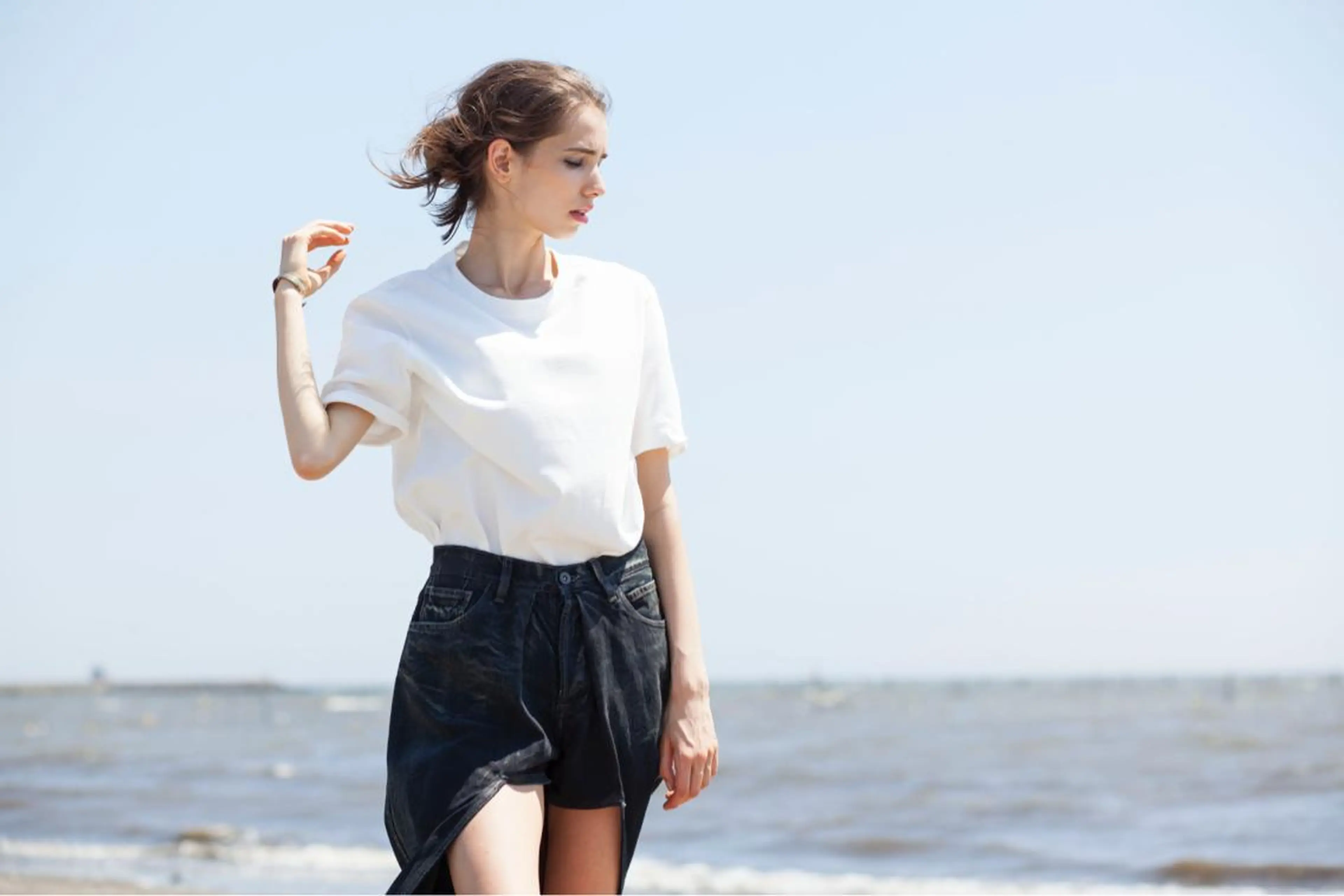 セミロング カラー 外国人風カラー モテ髪🎀aoi/ ヘアメ/カラー/池袋のヘアスタイル