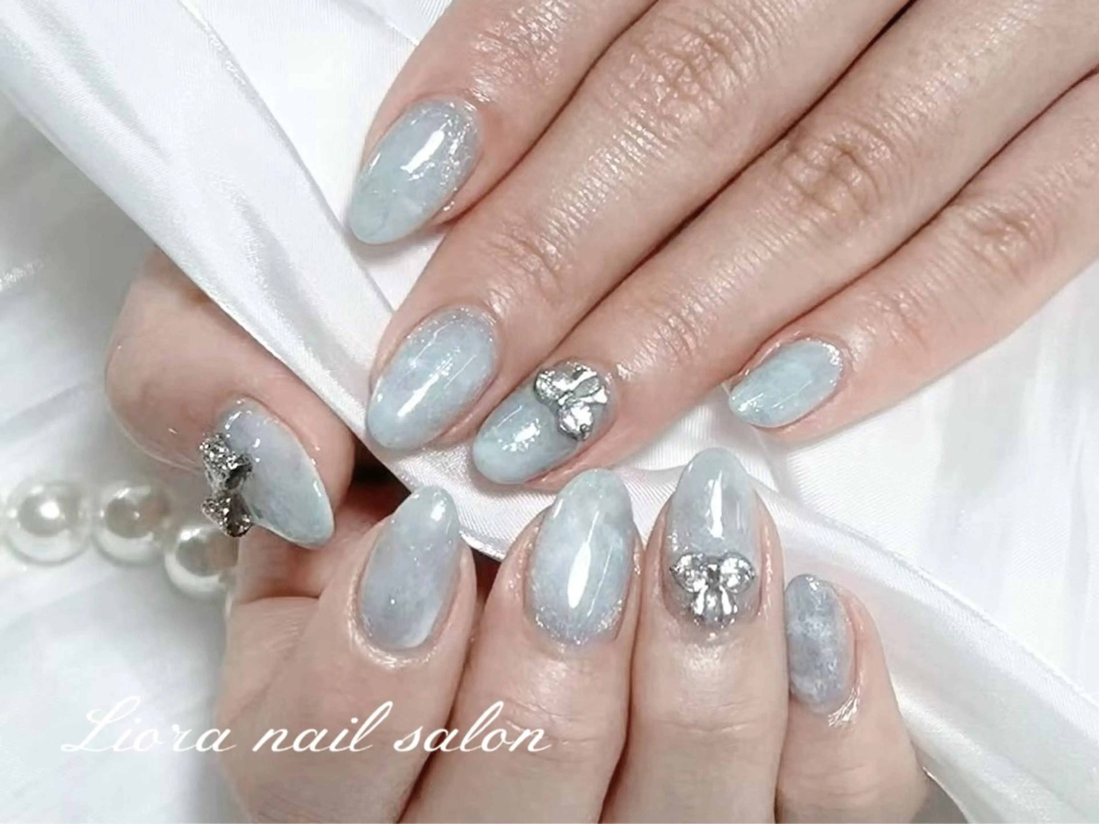 ネイル チークネイル フットネイル フレンチネイル ジェルネイル ガーリー ハンドネイル Liora nail スカルプ専門店のネイルデザイン