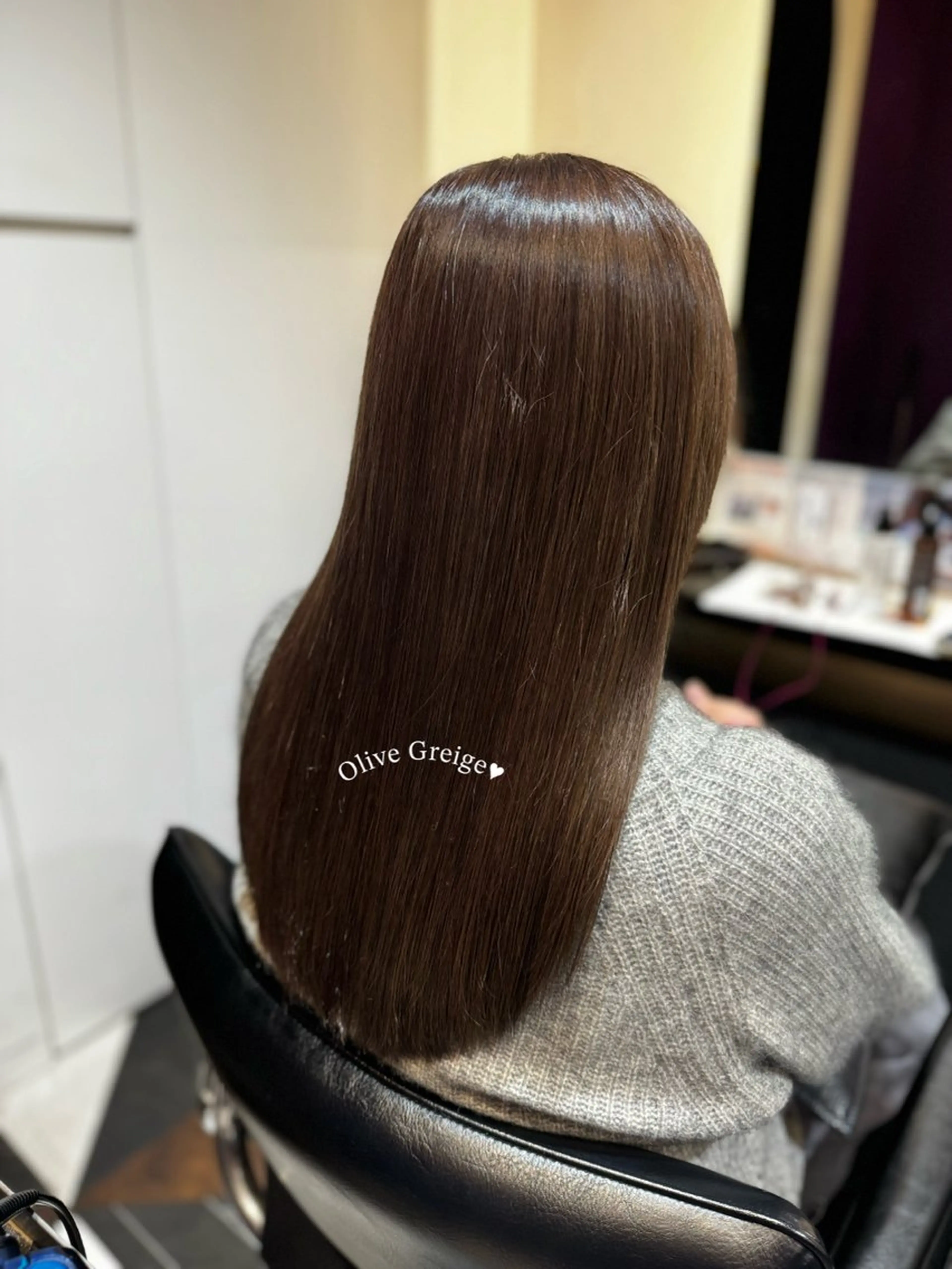 ロング カラー ヘアカラー トリートメント 🤍たむら みなみ 銀座🤍のヘアスタイル