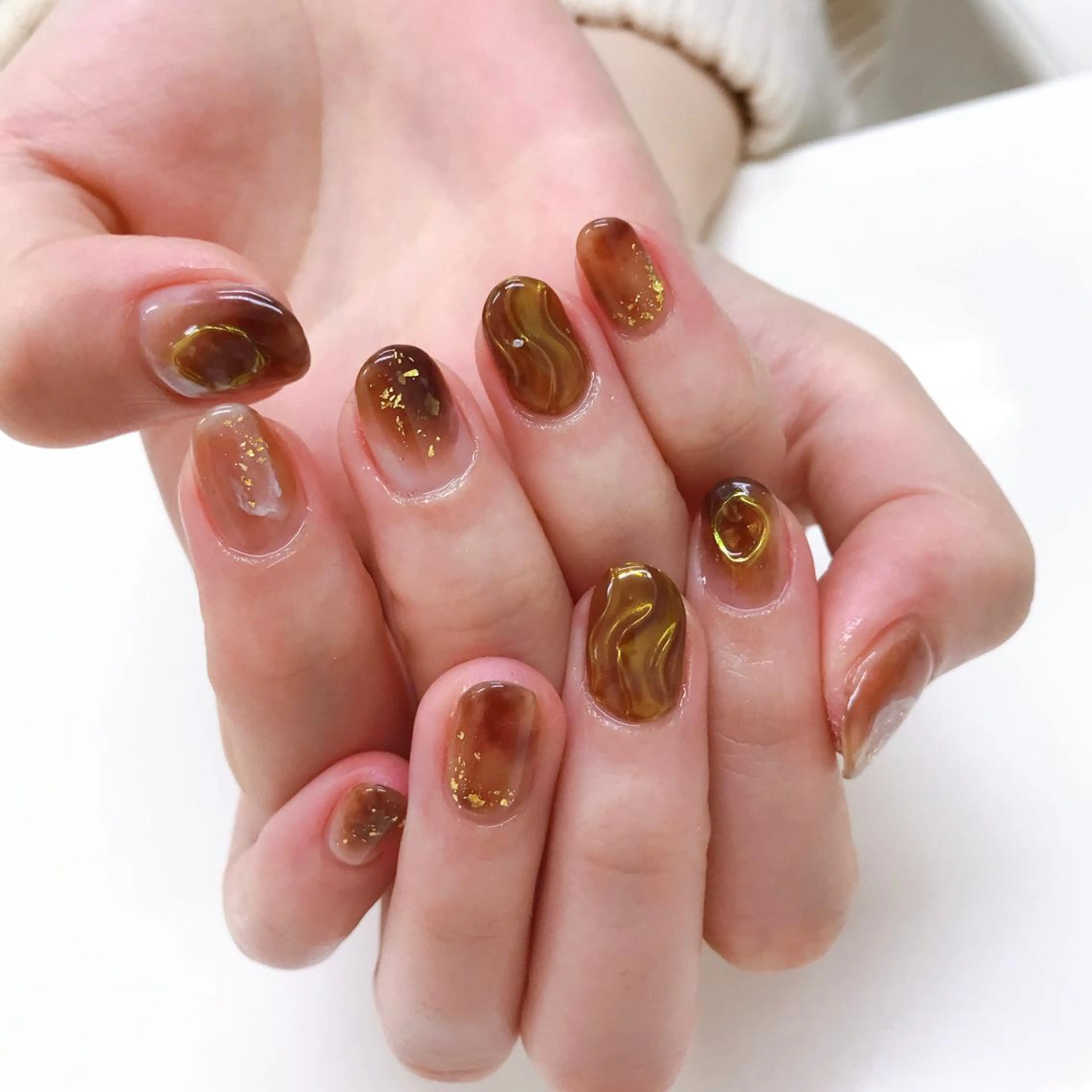 ネイル ハンドネイル Hisaka Mikiのネイルデザイン